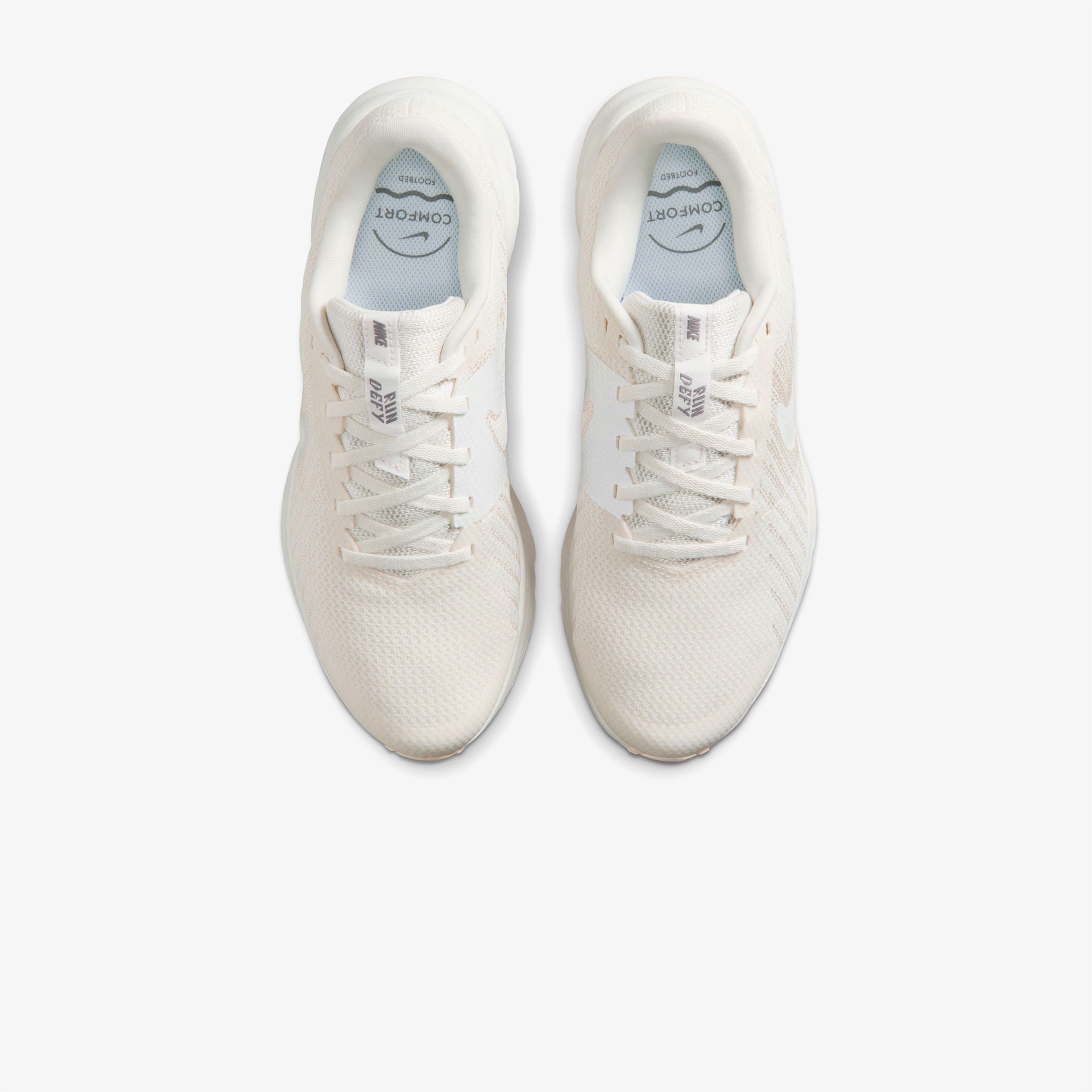 Nike Run Defy Kadın Krem Koşu Ayakkabısı