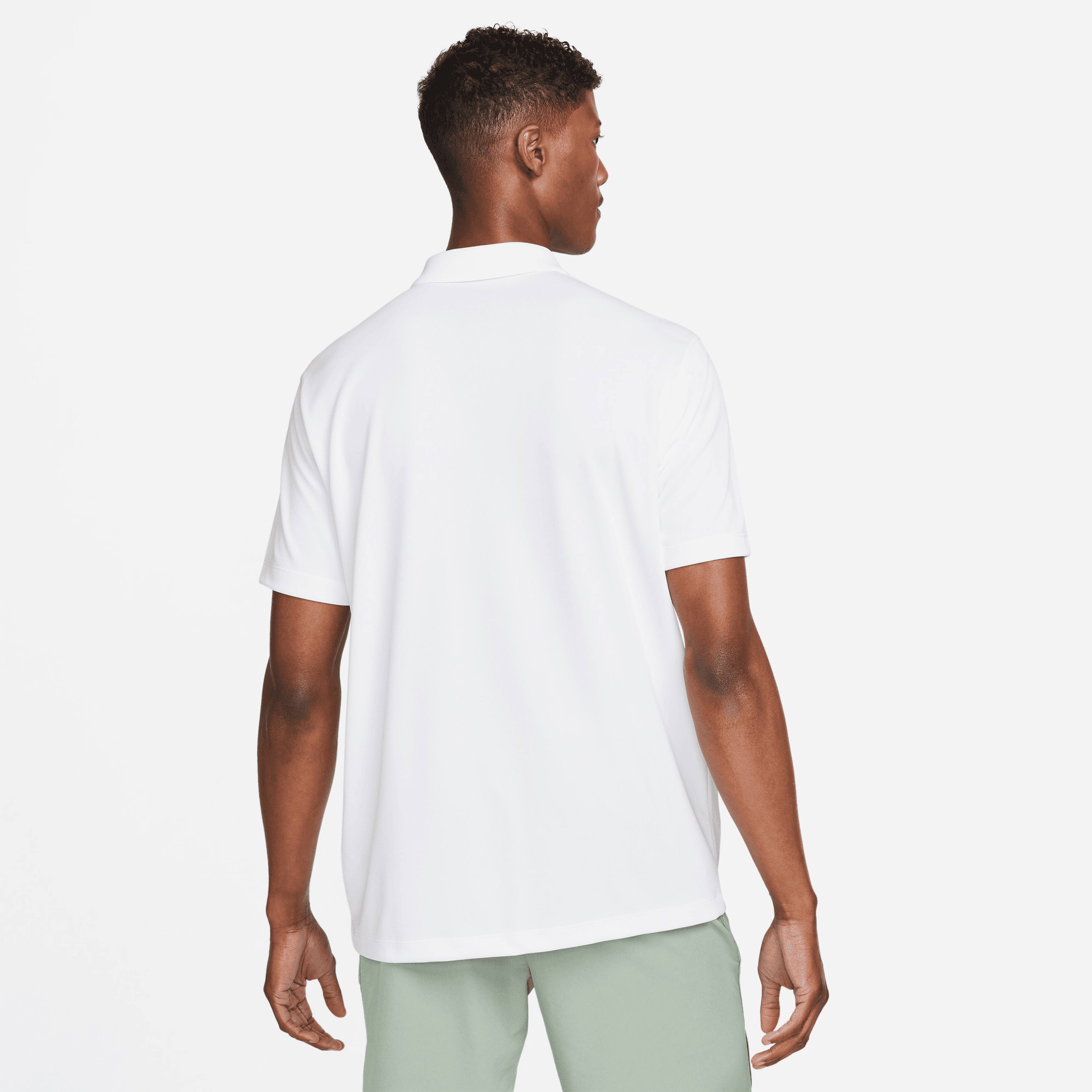 Nike Court Dri-FIT Erkek Beyaz Tenis T-Shirt