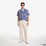 UNITED4 Comfort Fit Erkek Lacivert Gömlek