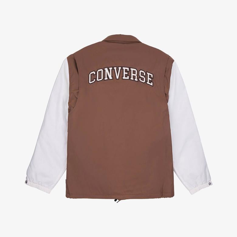Converse Classic Erkek Renk Bloklu Kahverengi Ceket
