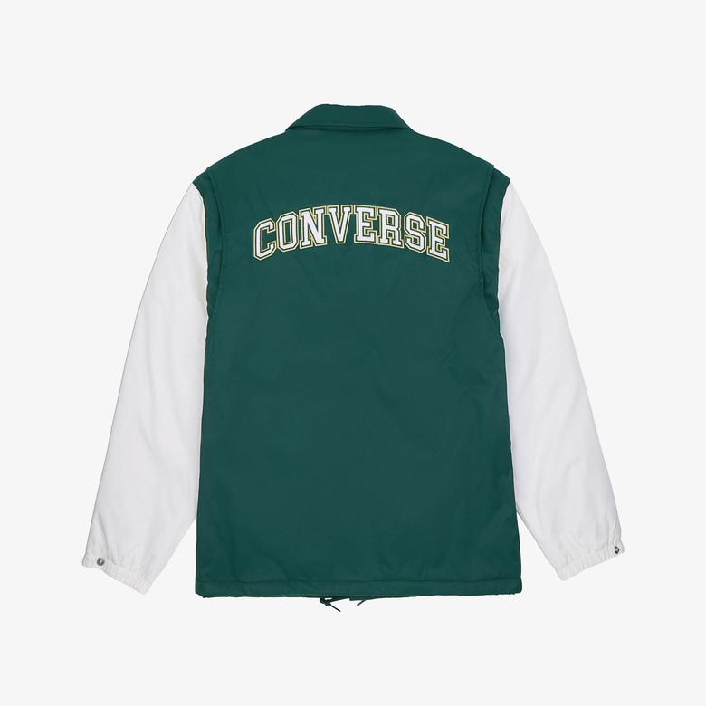 Converse Colorblocked Erkek Renk Bloklu Yeşil Ceket
