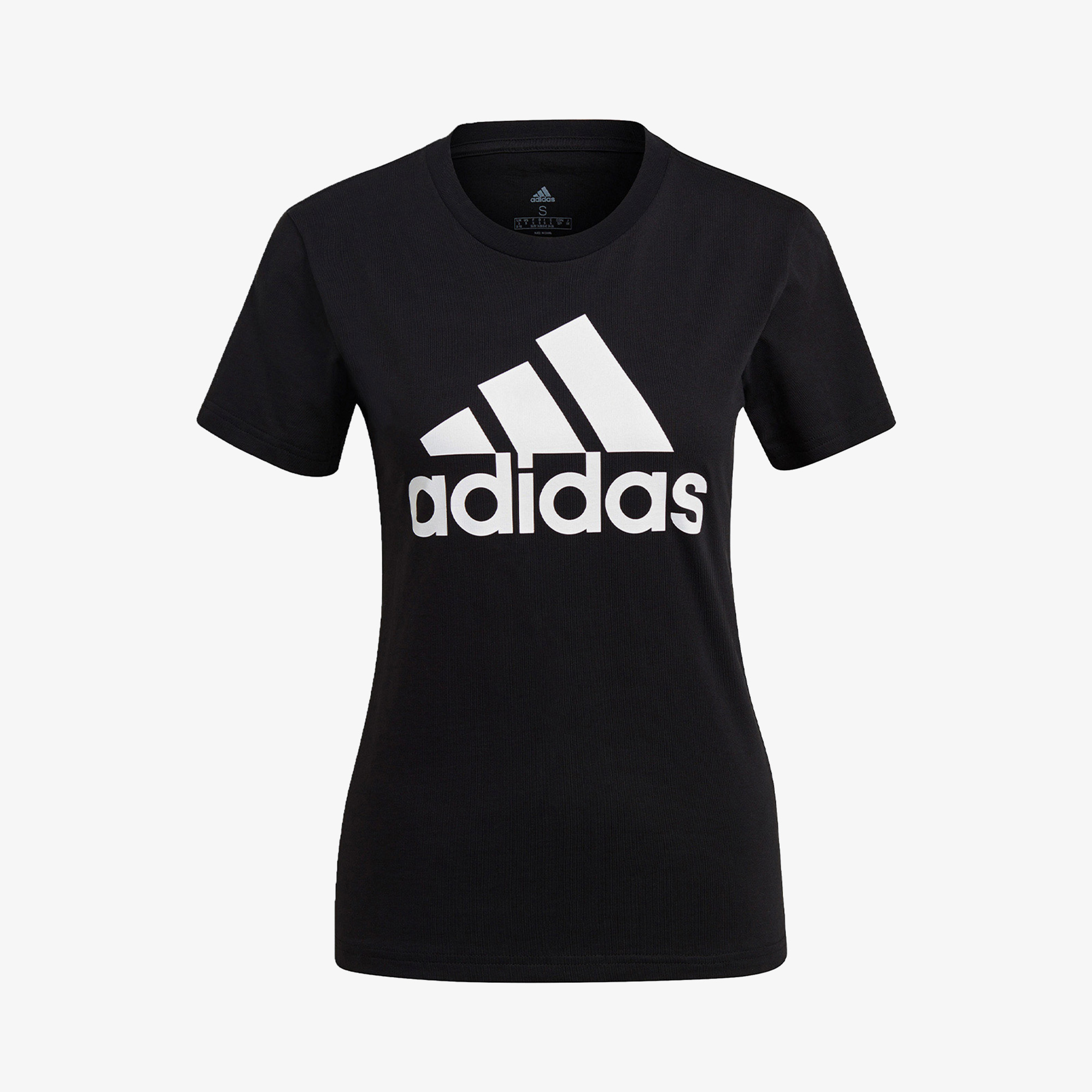 adidas Loungwear Essentials Logo Kadın Siyah Günlük T-Shirt