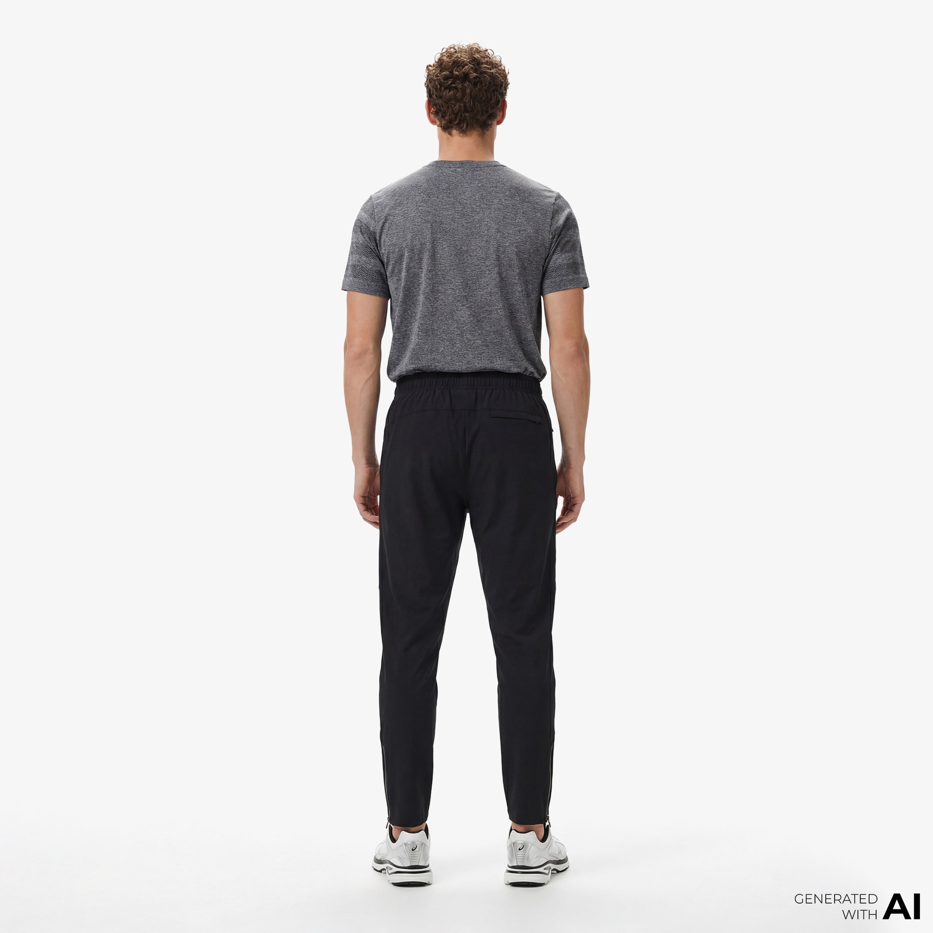 Trespass Clifmann Active TP75 Jogger Erkek Siyah Outdoor Pantolon