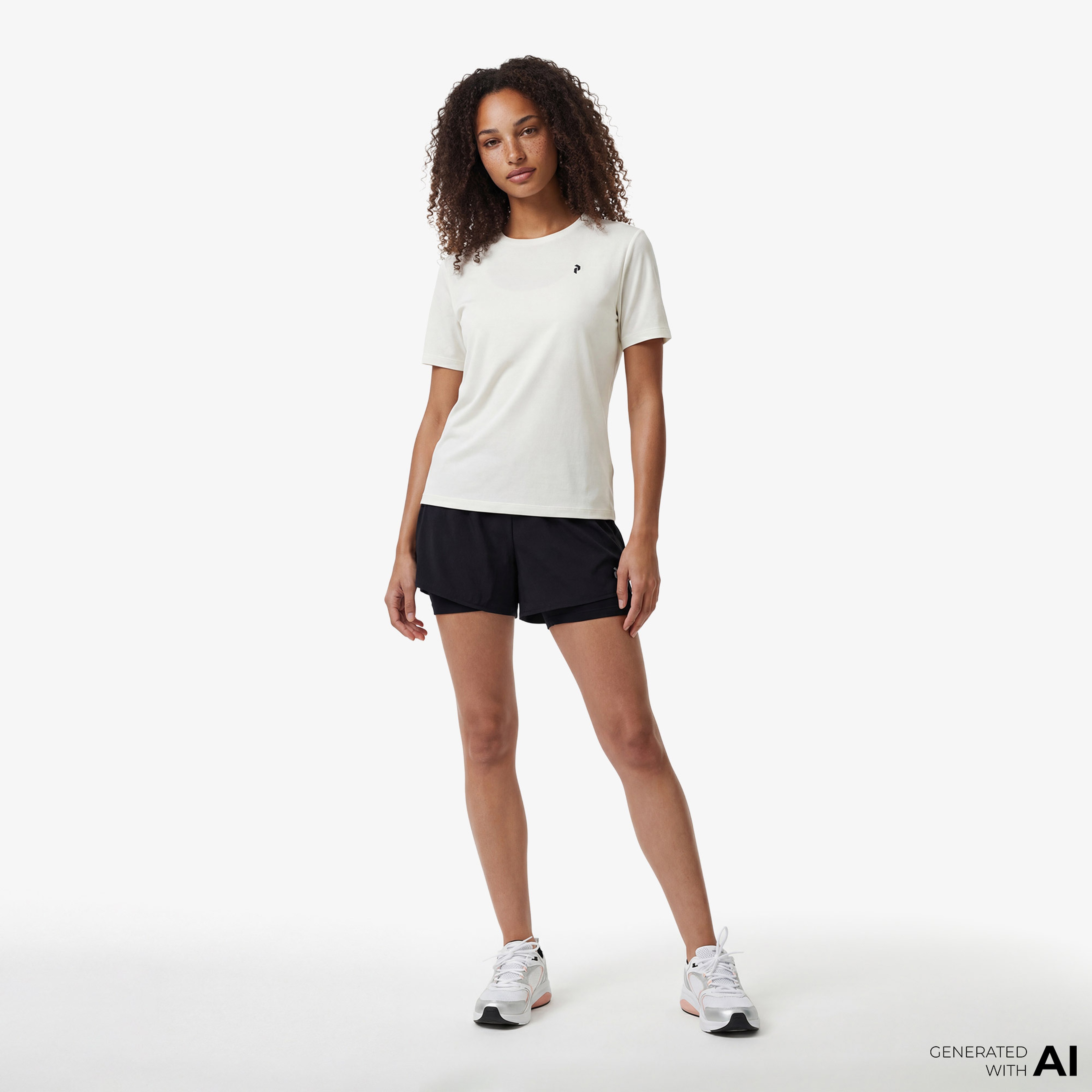 Peak Performance Kadın Beyaz T-Shirt