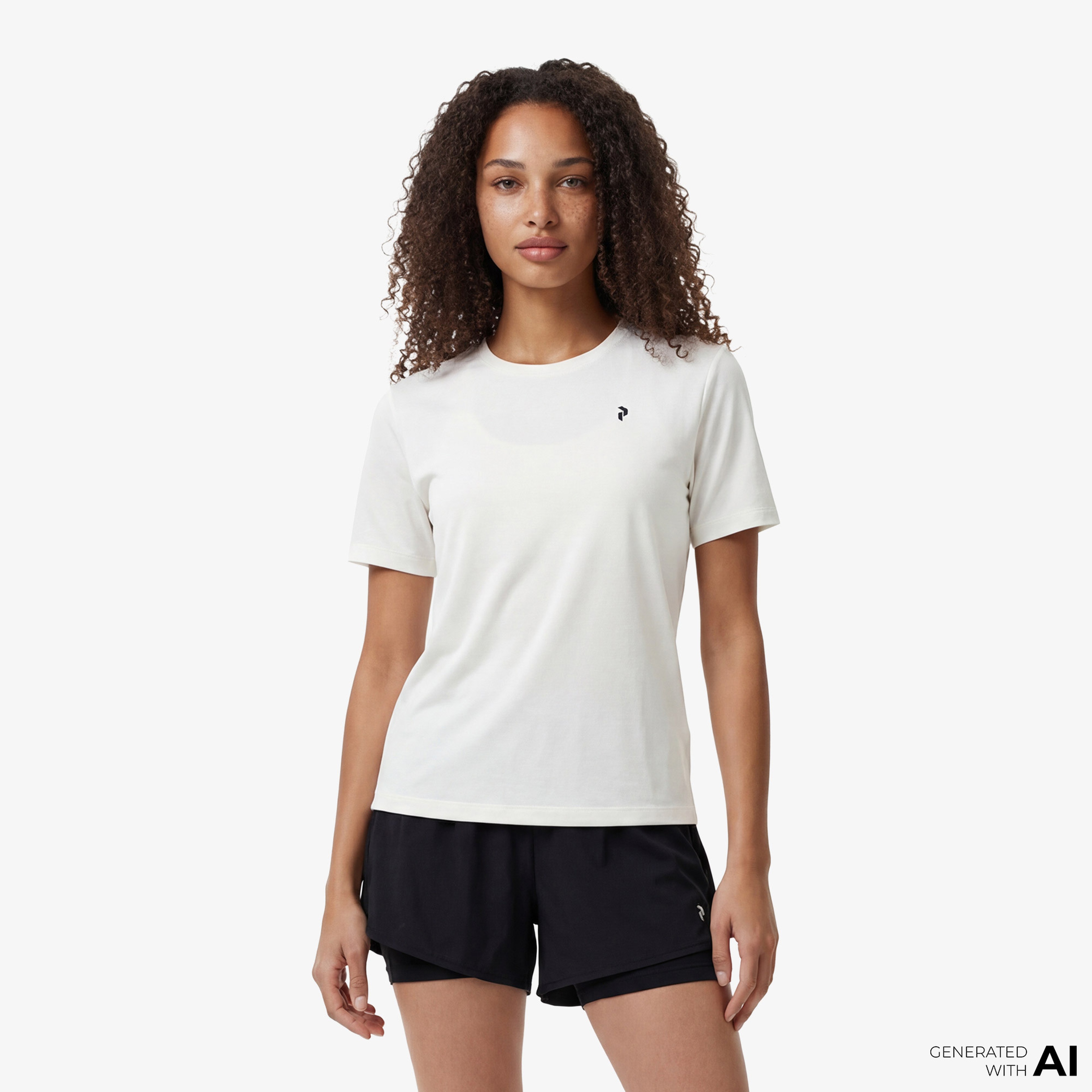 Peak Performance Kadın Beyaz T-Shirt
