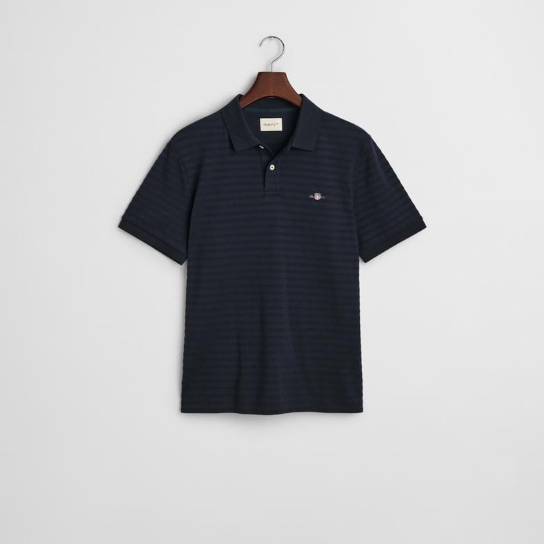 GANT Erkek Lacivert Regular Fit Polo