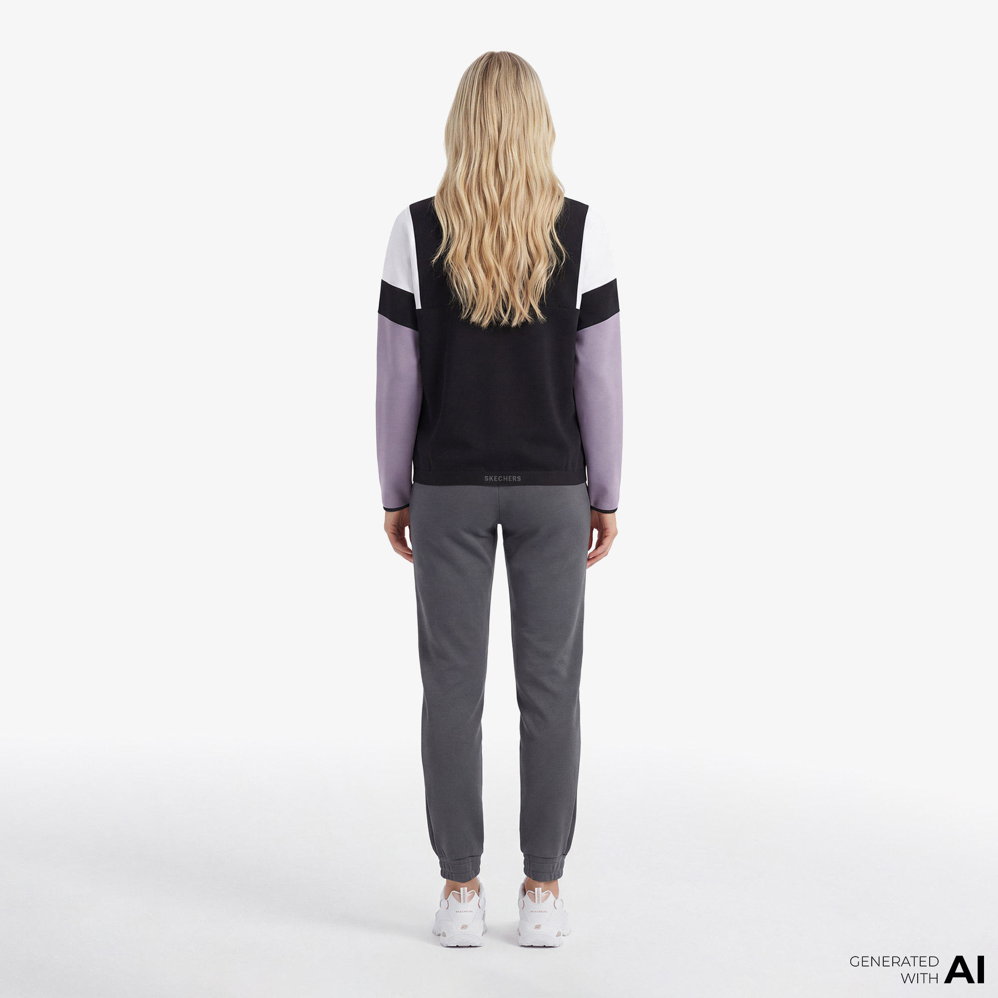 Skechers Lw Fleece Jogger Kadın Gri Günlük Eşofman Altı