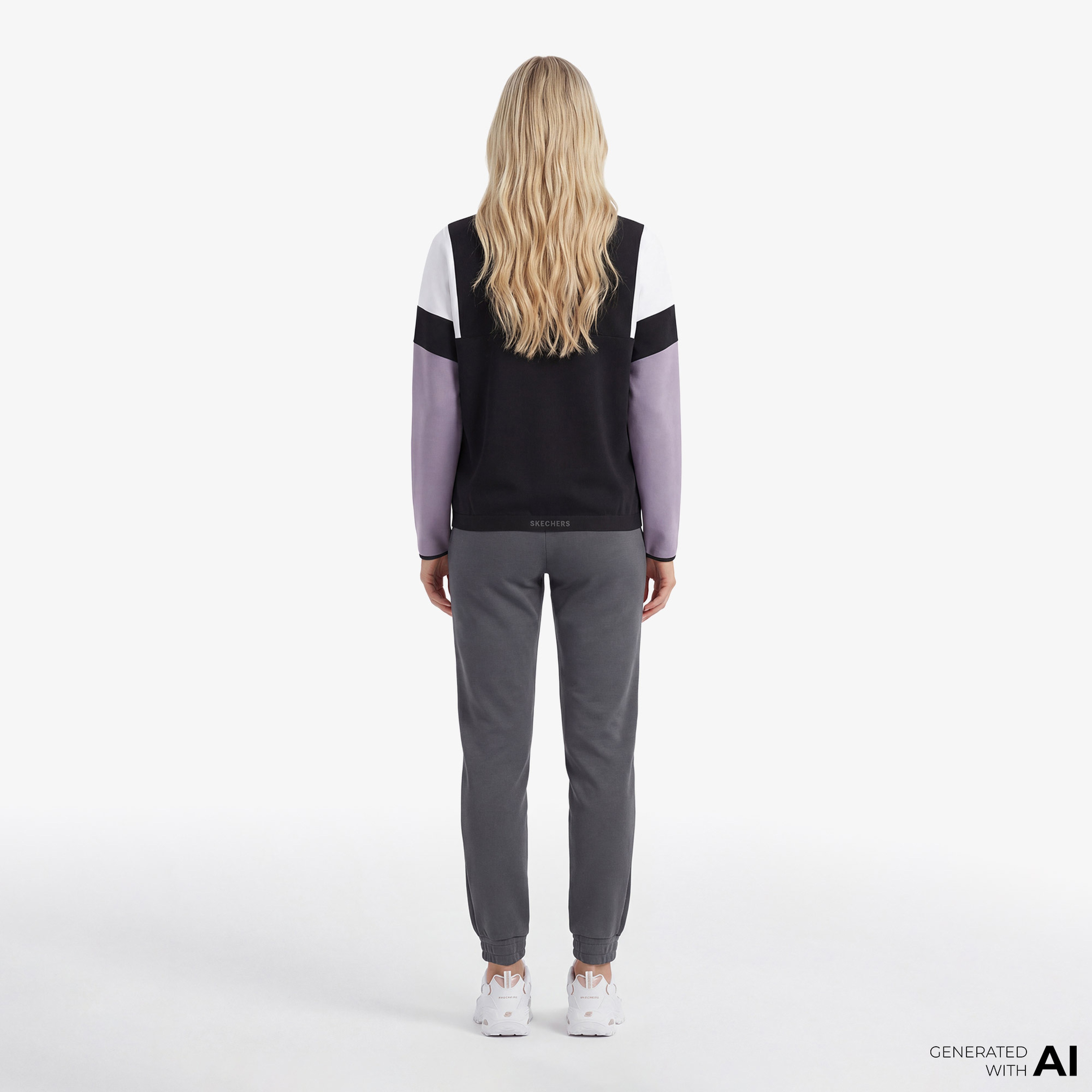 Skechers Lw Fleece Jogger Kadın Gri Günlük Eşofman Altı