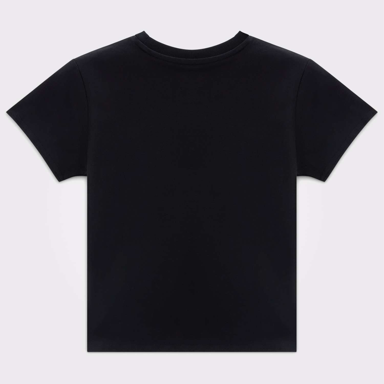 Converse Slim Fit Kadın Siyah T-Shirt