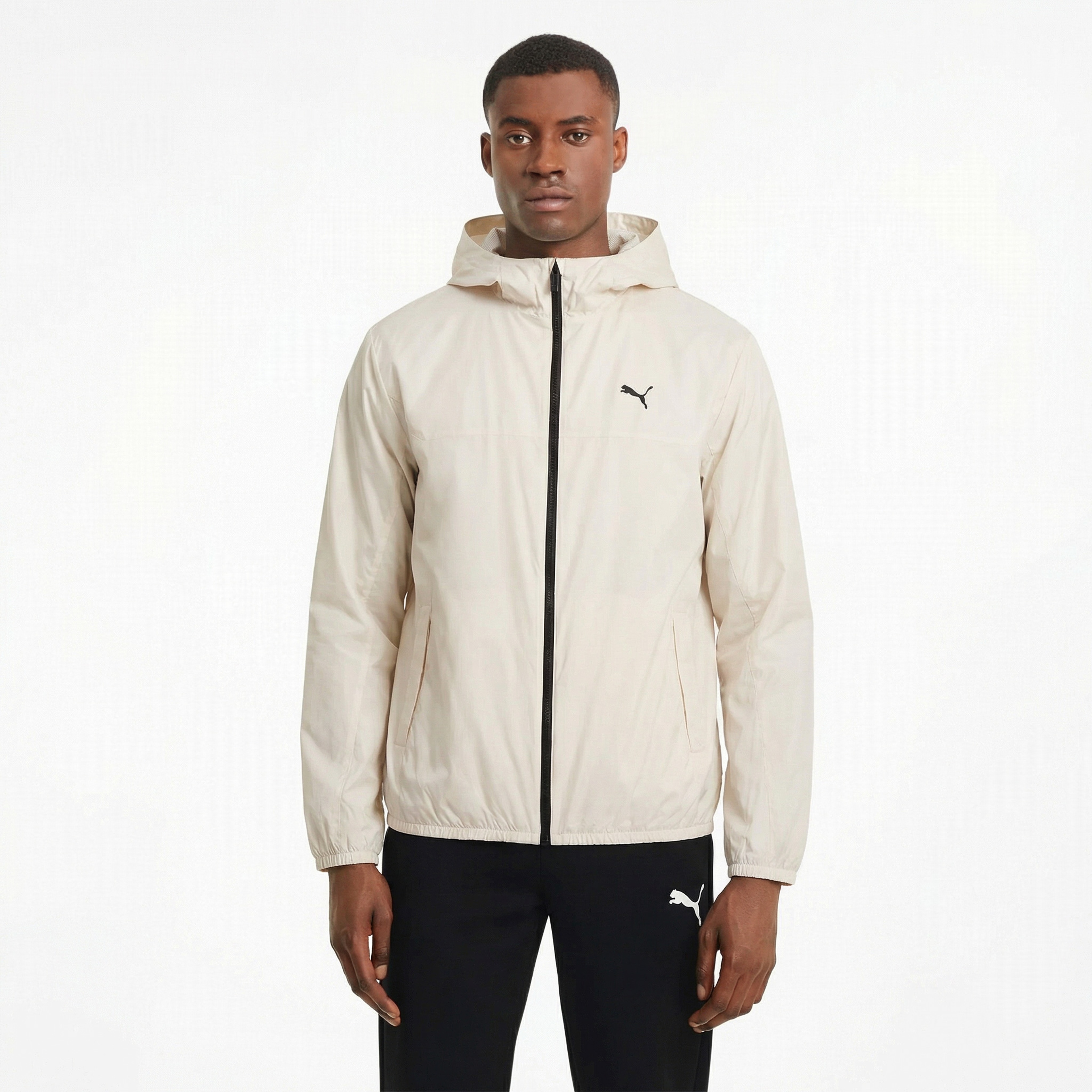 Puma Ess Regular Windbreaker Erkek Krem Ceket