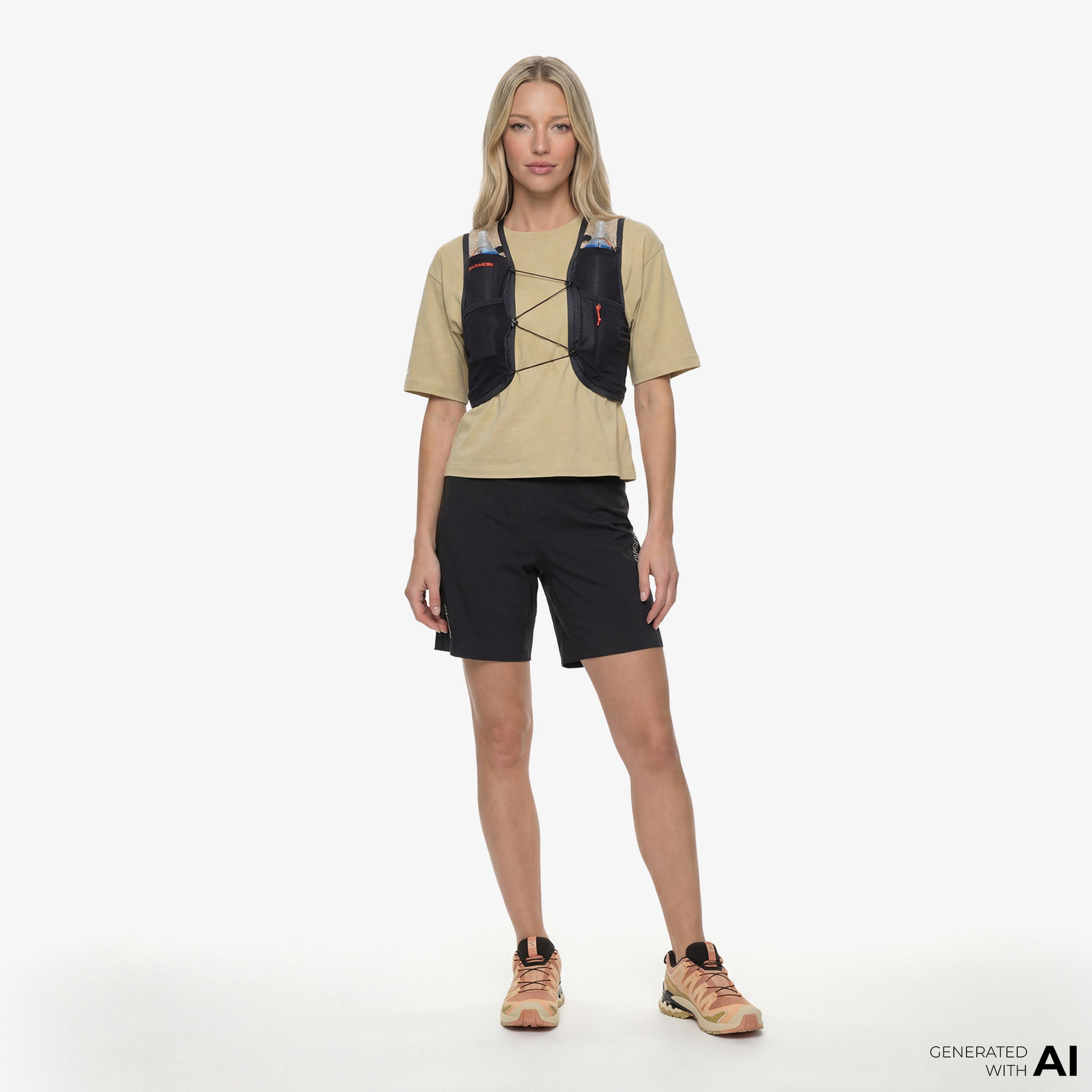 Salomon Kadın Siyah Şort