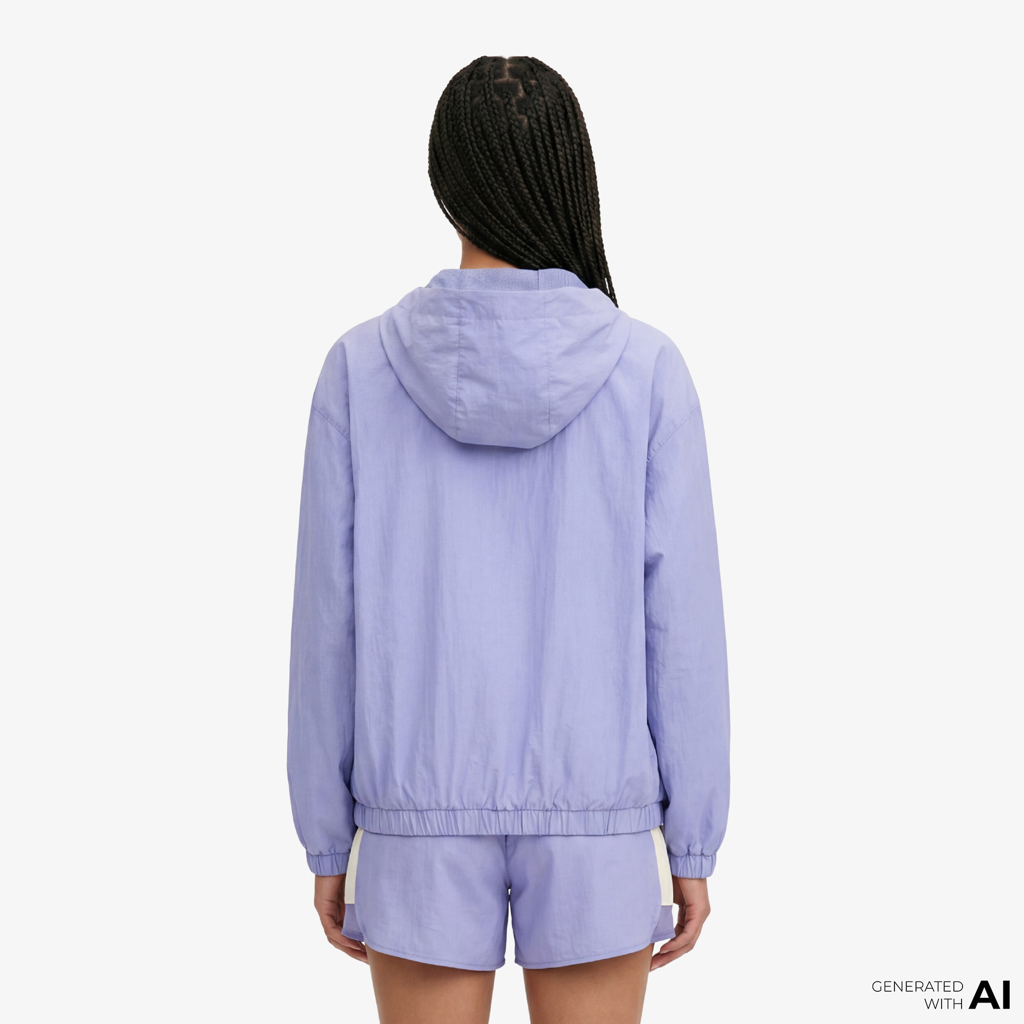 New Balance Lifestyle Kadın Mor Ceket