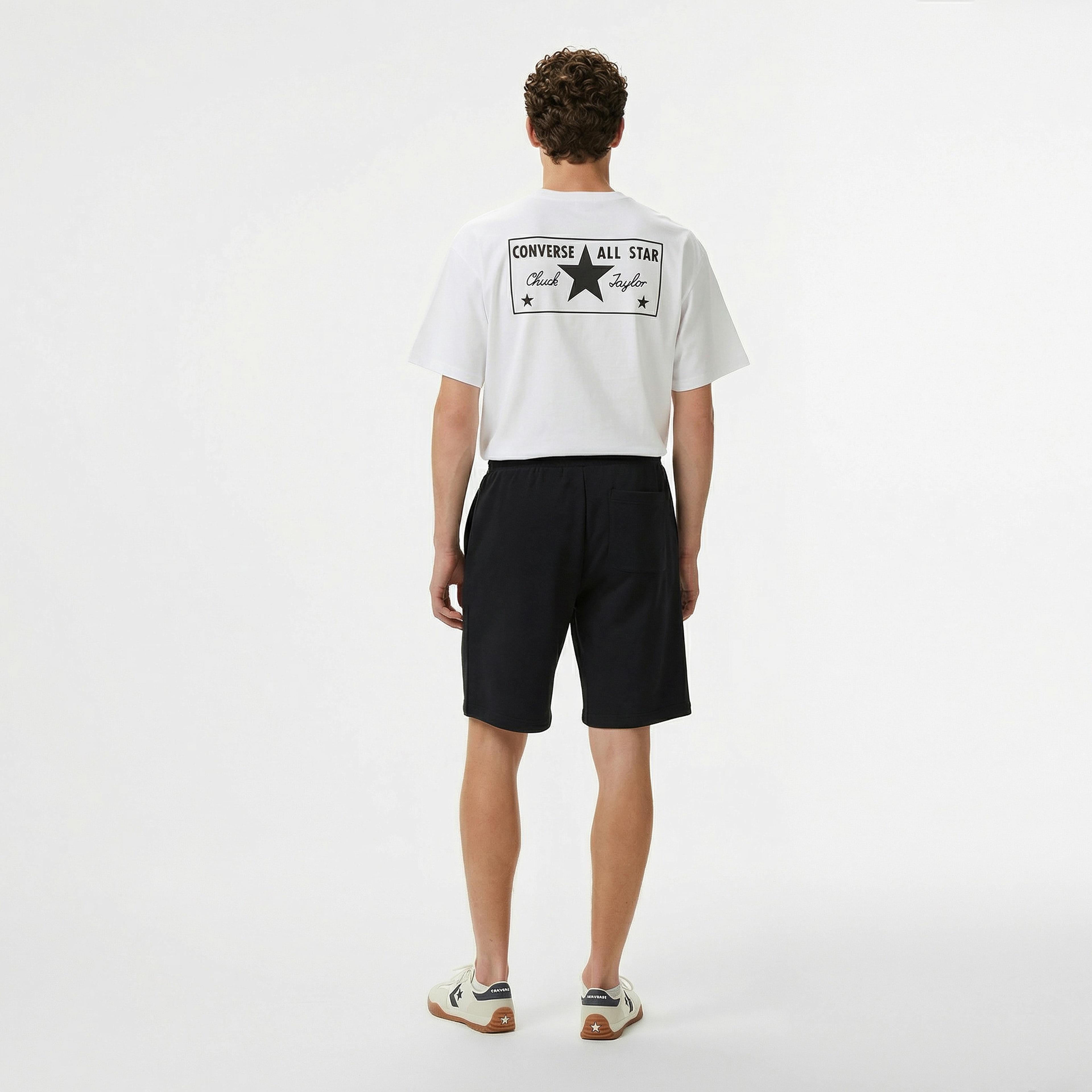 Converse Retro All Star Erkek Siyah Şort