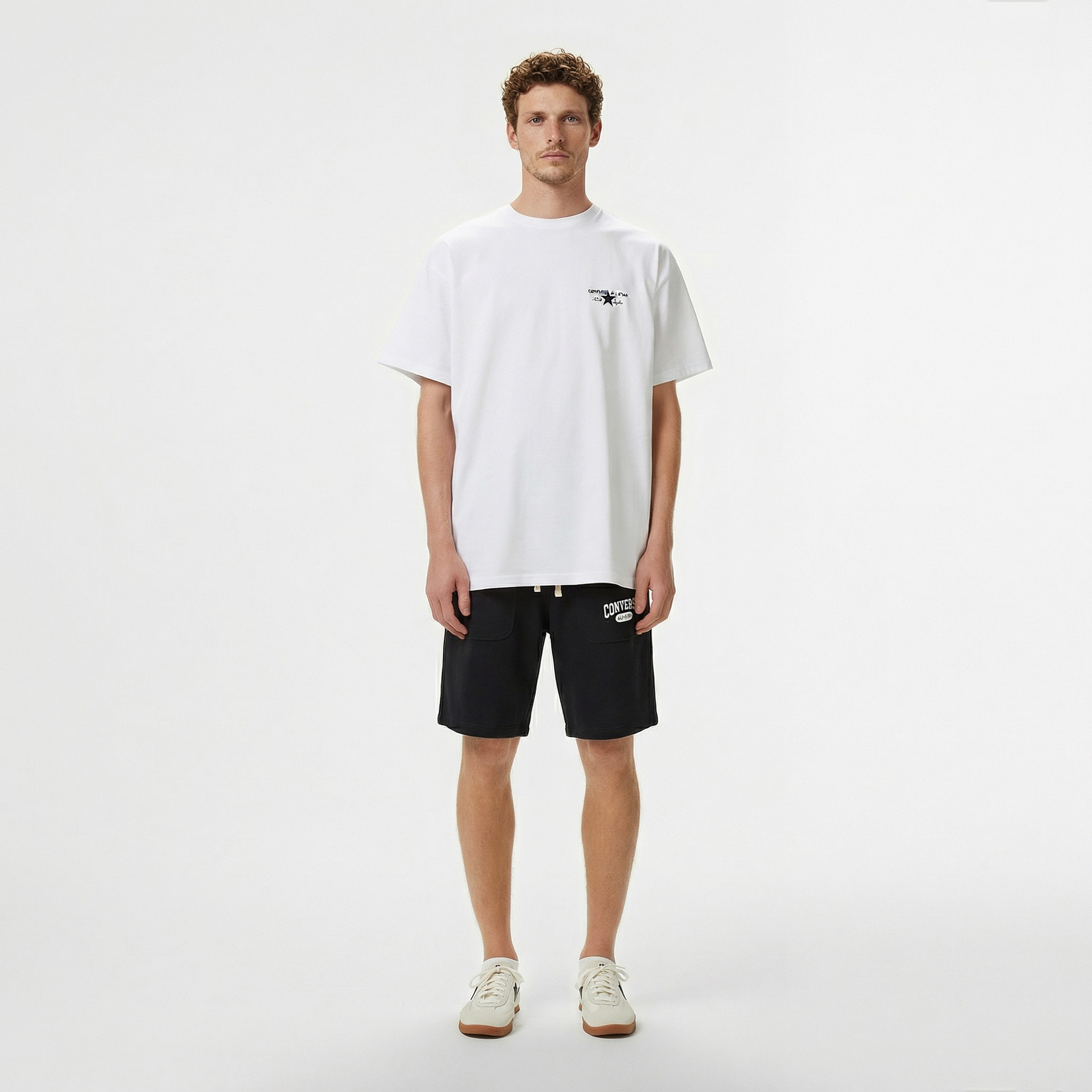 Converse Retro All Star Erkek Siyah Şort