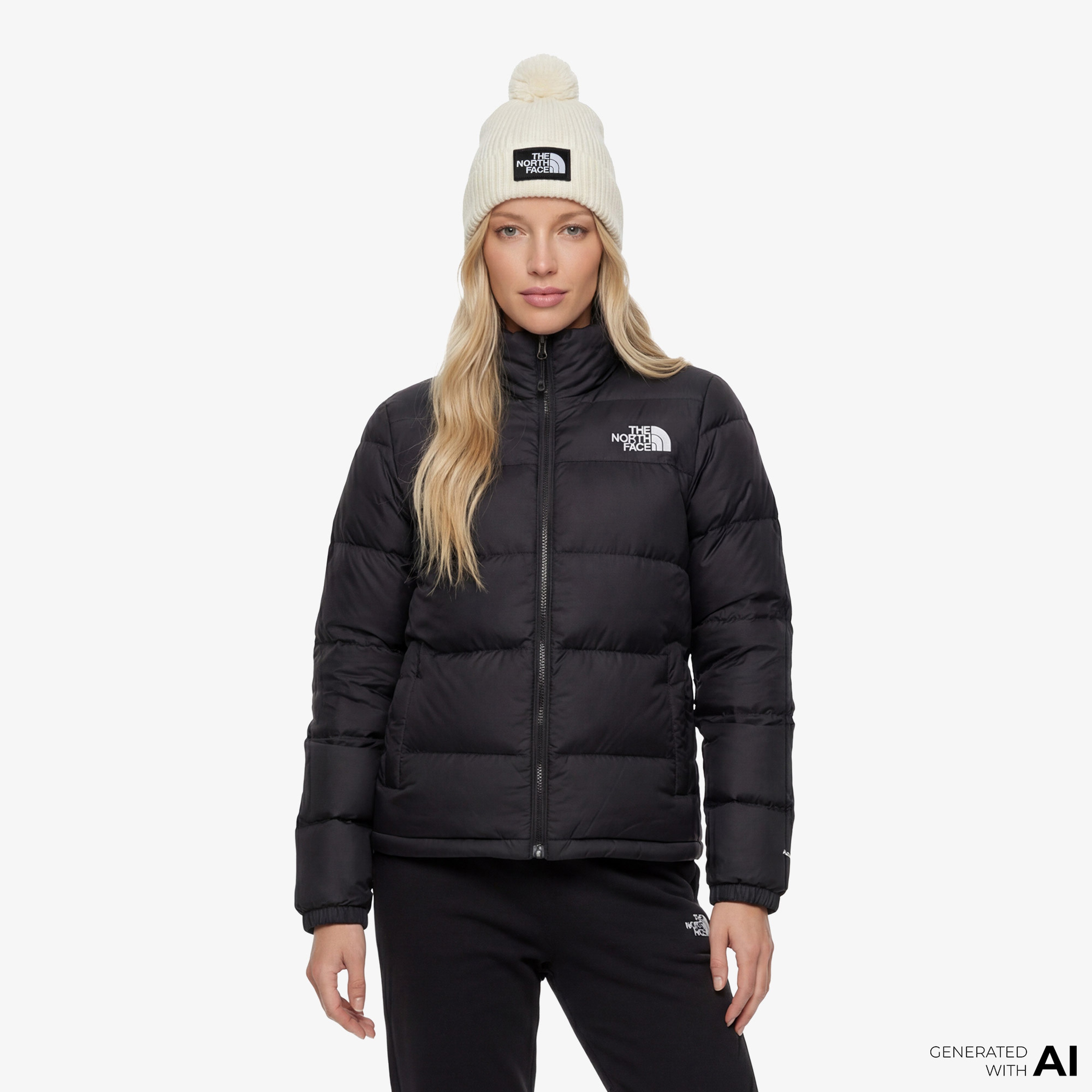 The North Face Erebus Down Kadın Siyah Outdoor Mont