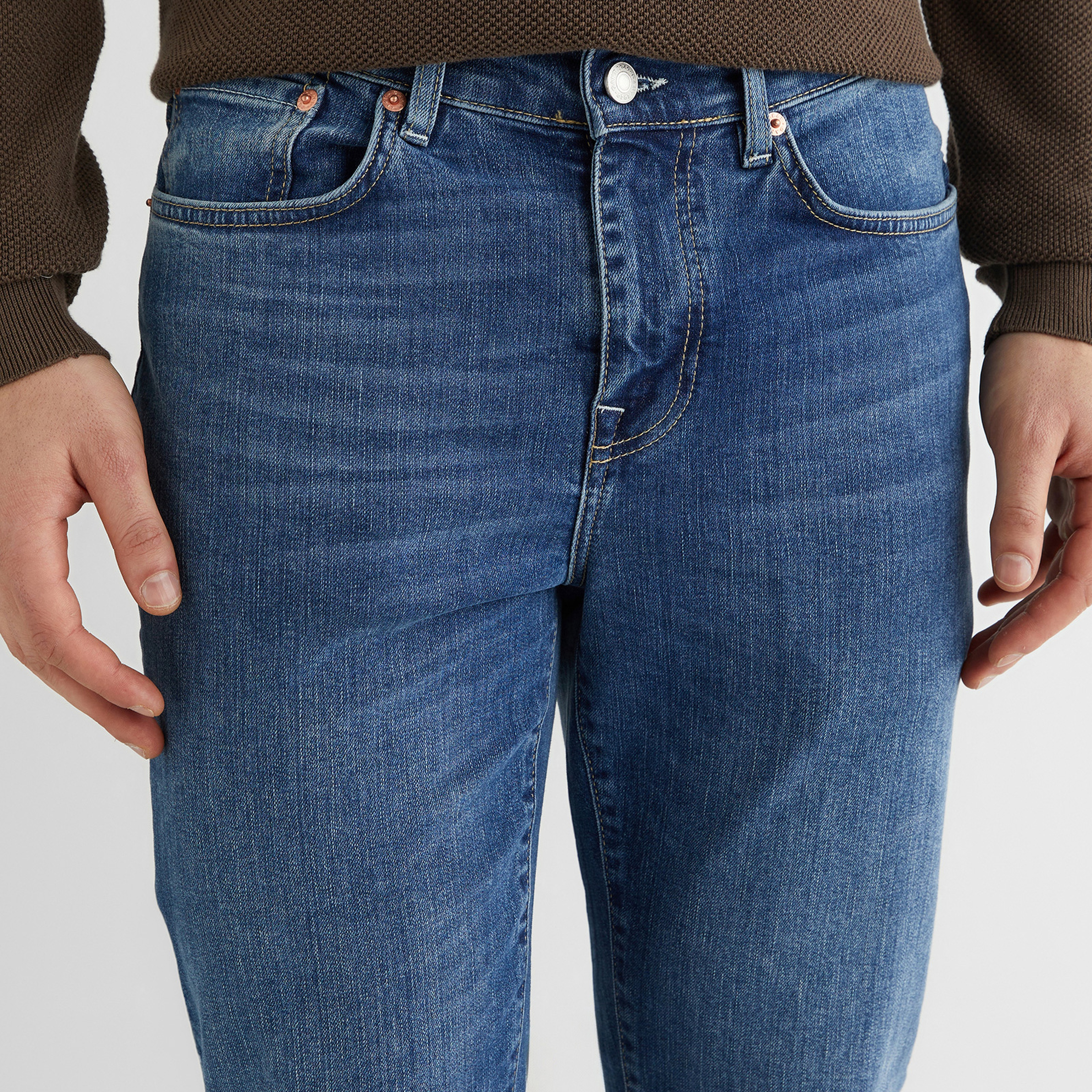 GANT Erkek Mavi Extra Slim Fit Jean