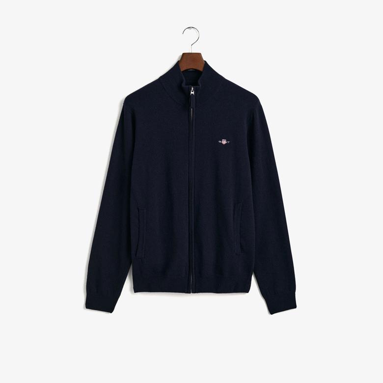 GANT Erkek Lacivert Regular Fit Hırka