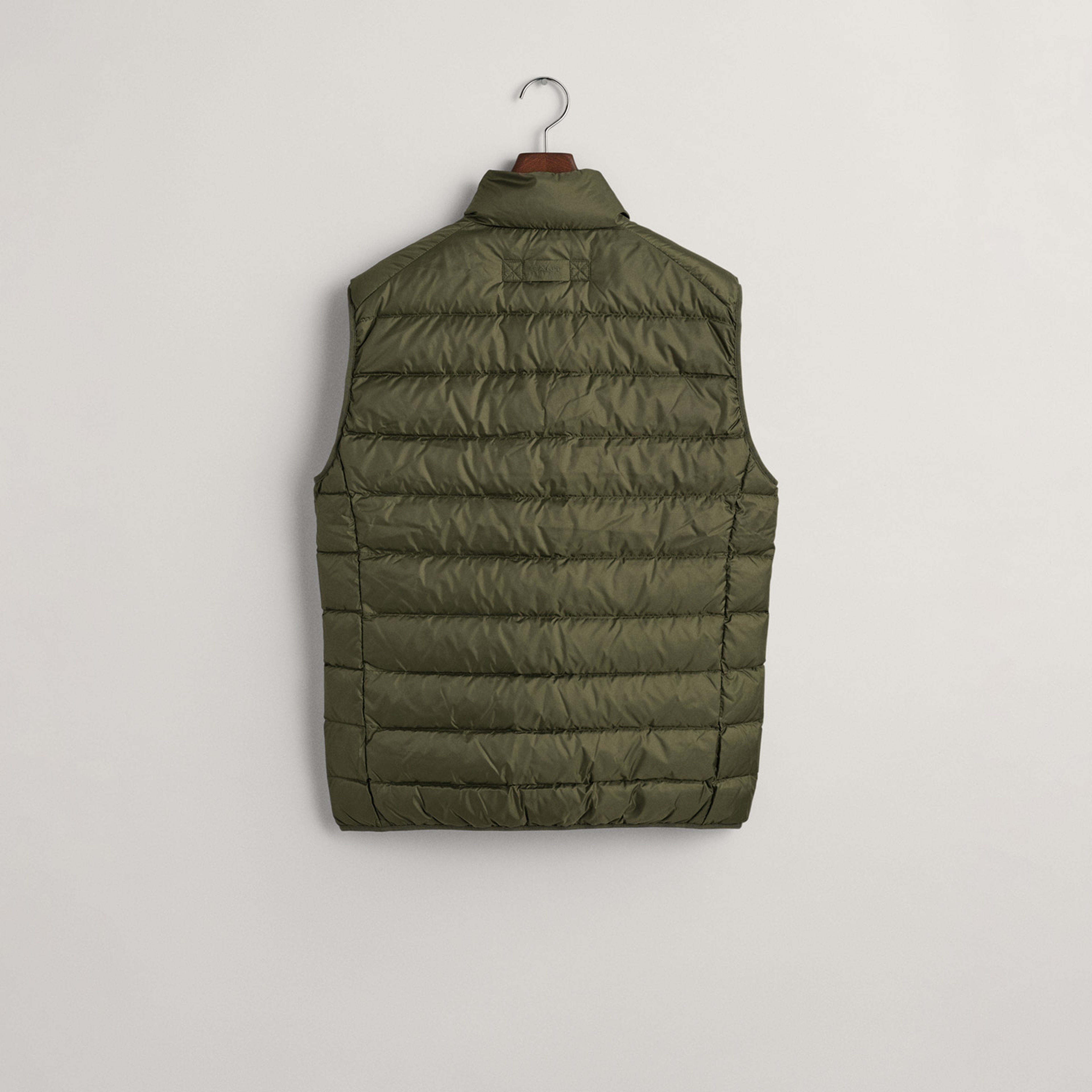 GANT Erkek Yeşil Regular Fit Dik Yaka Kapitone Yelek