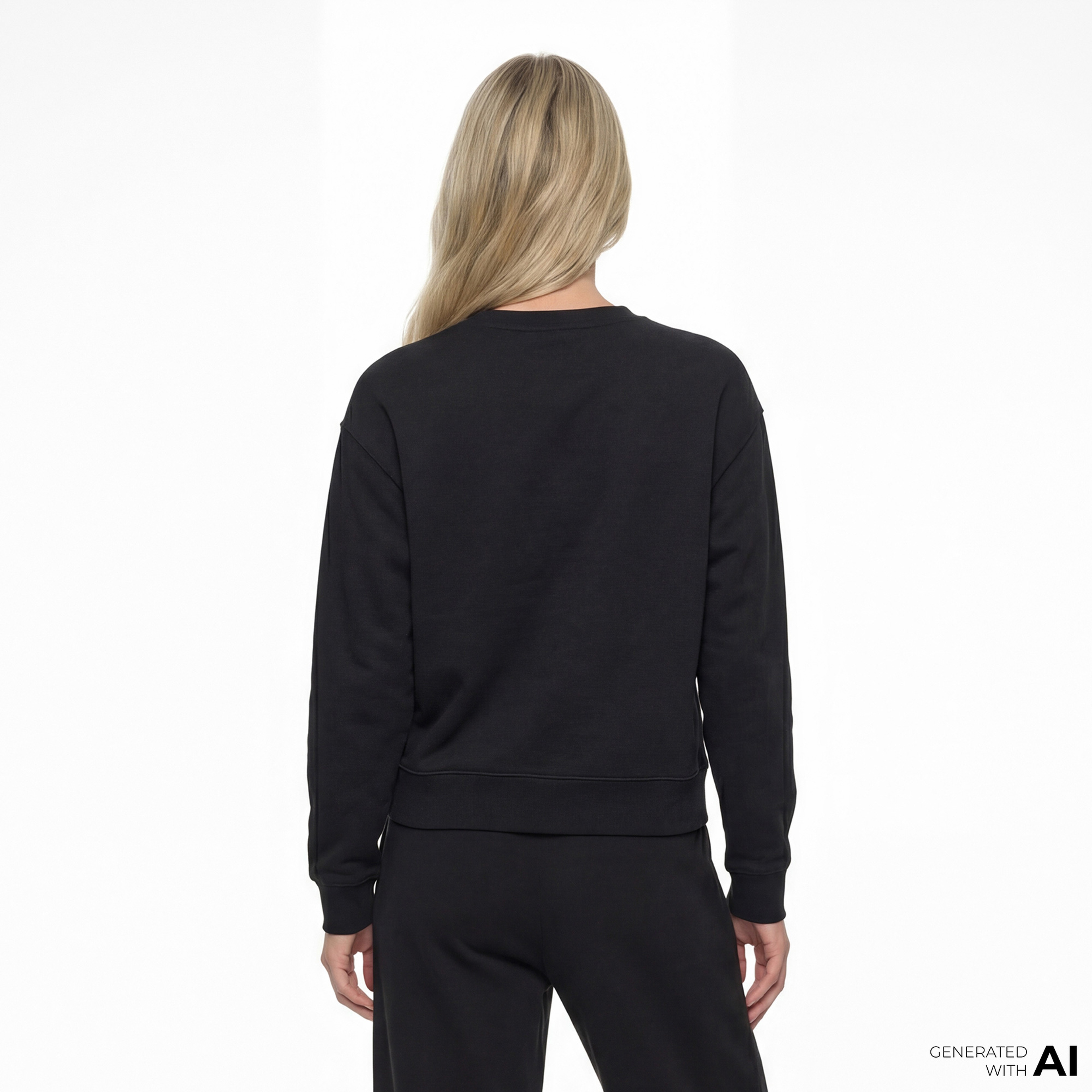 Calvin Klein Kadın Siyah Triko