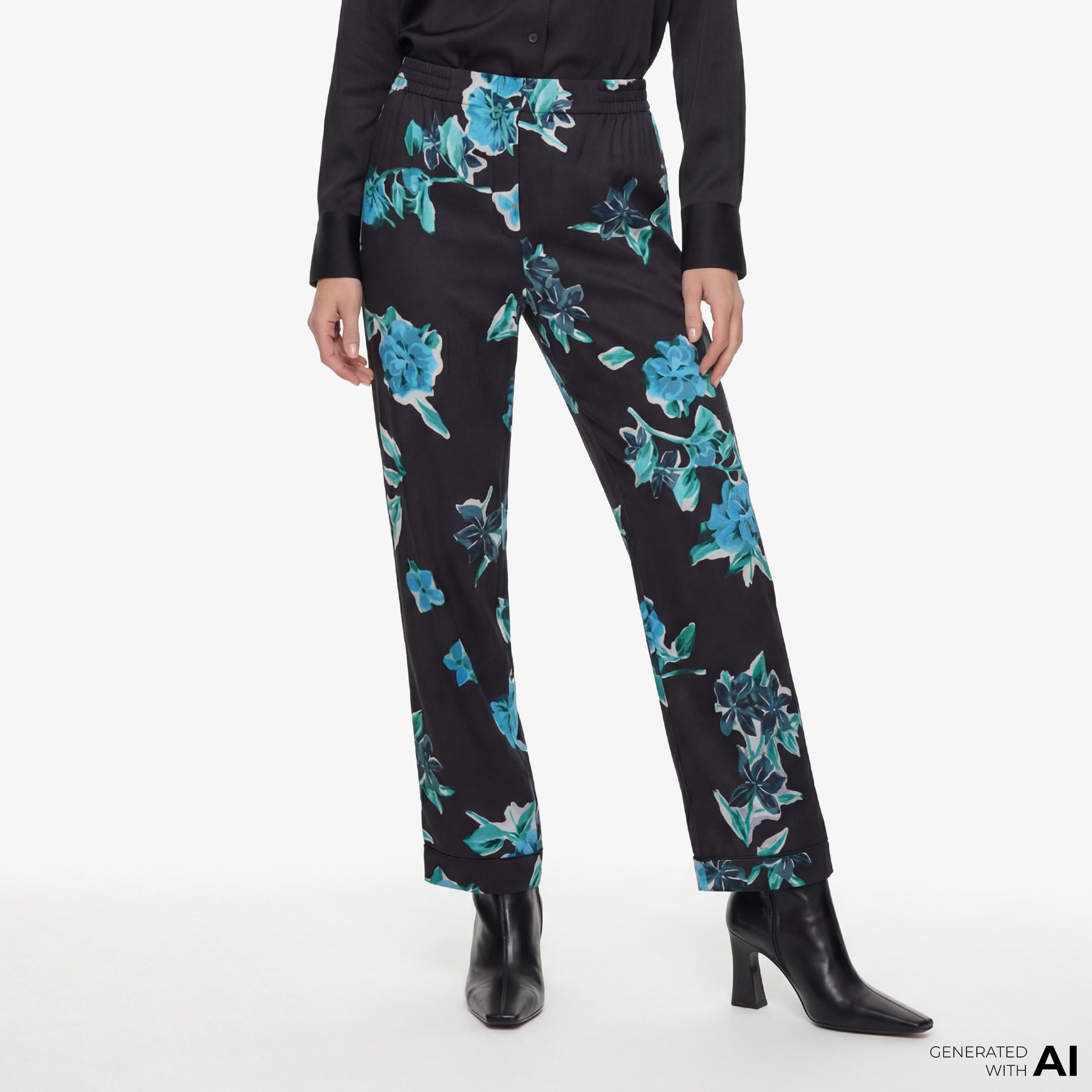 The Kooples Classic Kadın Siyah Pantolon