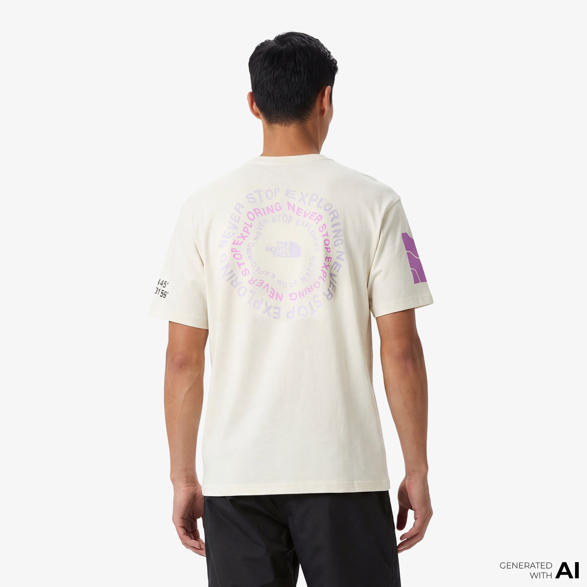 The North Face Nse Graphic S/S Erkek Beyaz T-Shirt