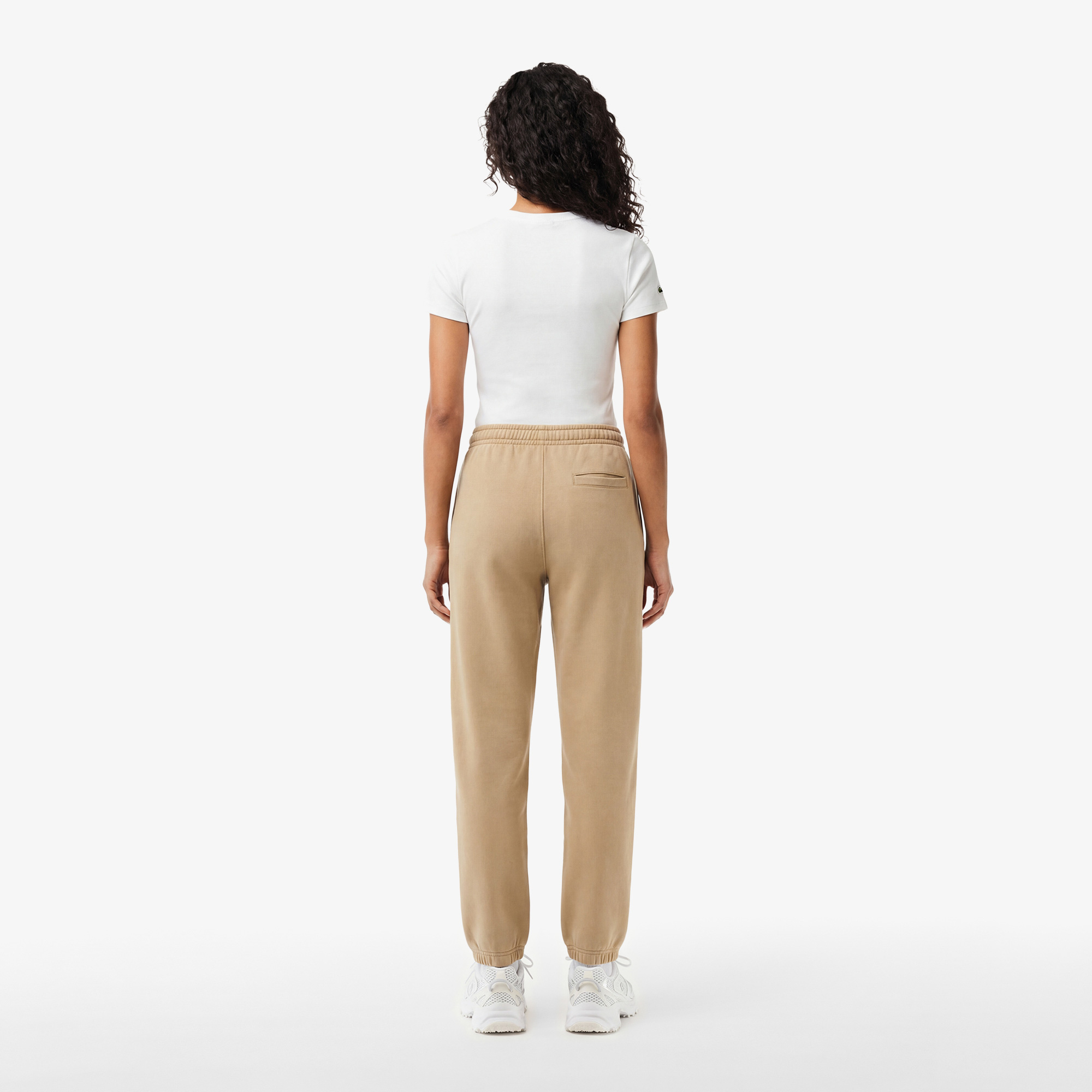 Unisex Regular Fit Bej Eşofman Altı