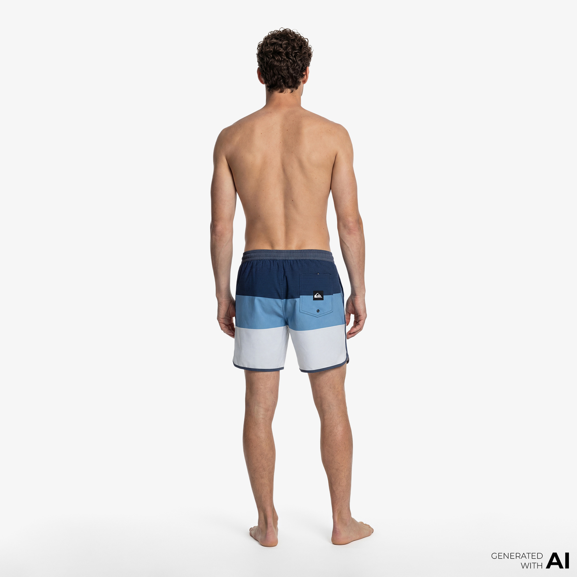 Quiksilver Surfsilk Tijuana Erkek Mavi Mayo