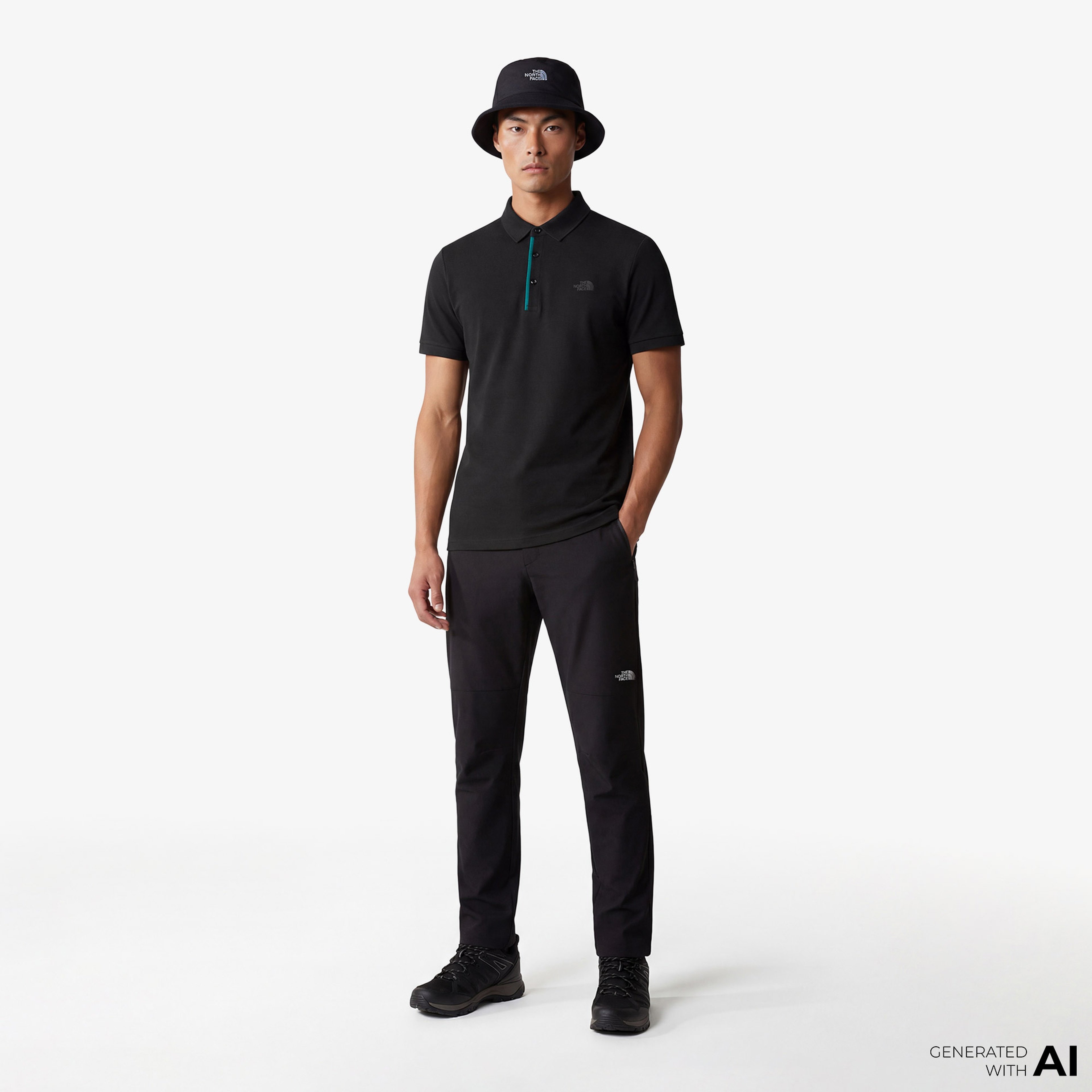 The North Face Quest Softshell Regular Fit Erkek Siyah Outdoor Pantolon