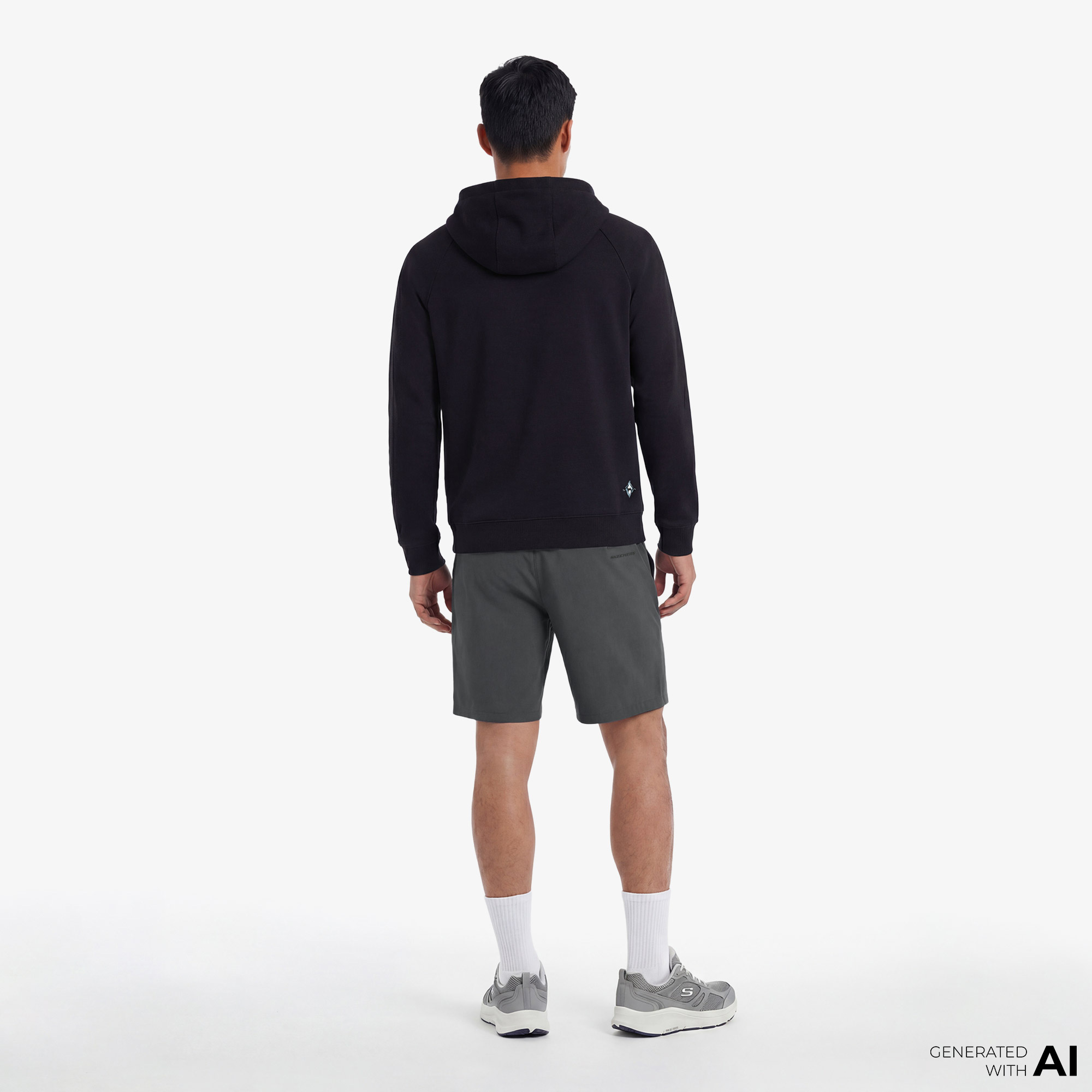 Skechers Erkek Gri Şort