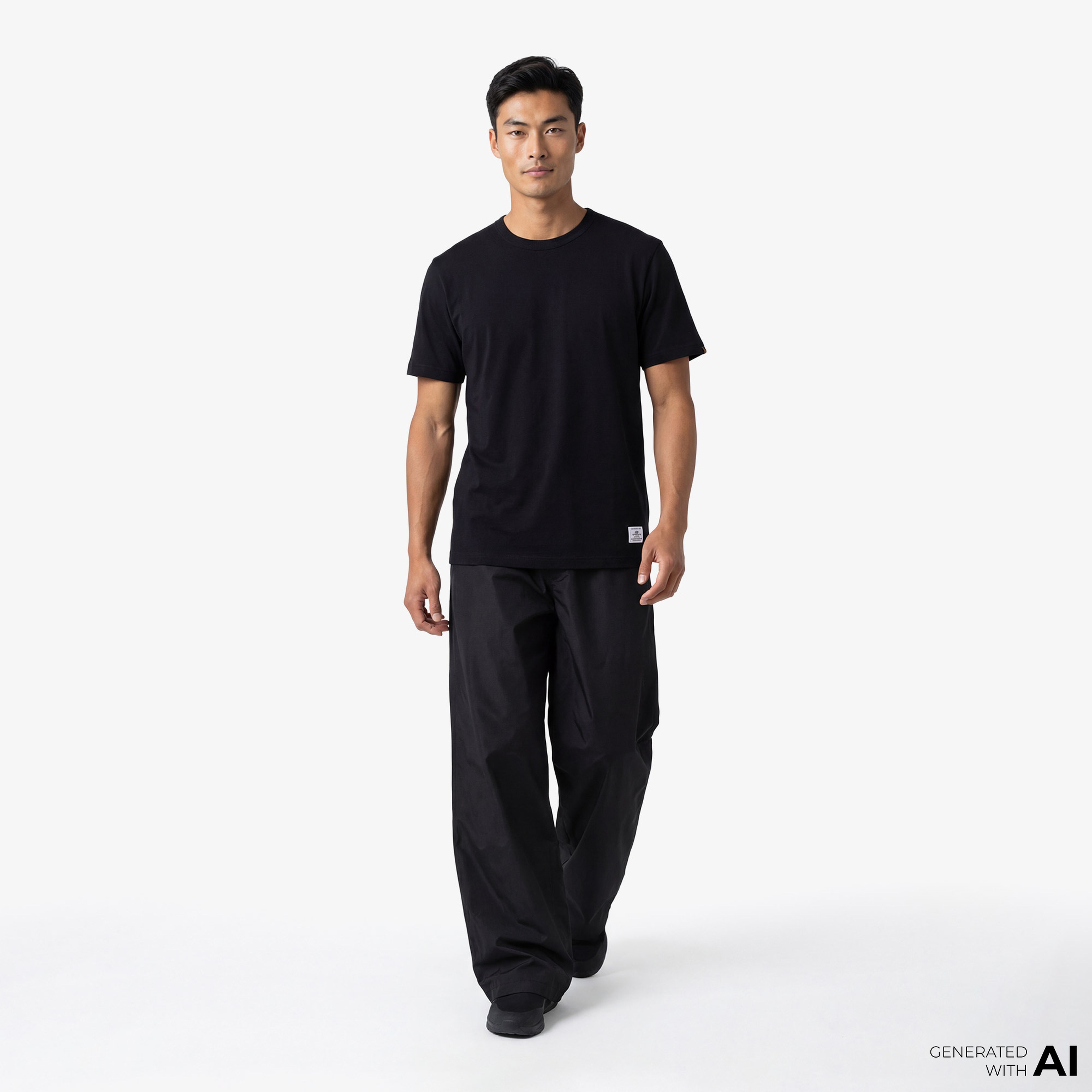 Alpha Industries Tiger Erkek Siyah T-Shirt