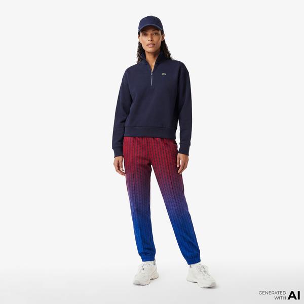 Kadın Jogger Monogram Renkli Eşofman Altı