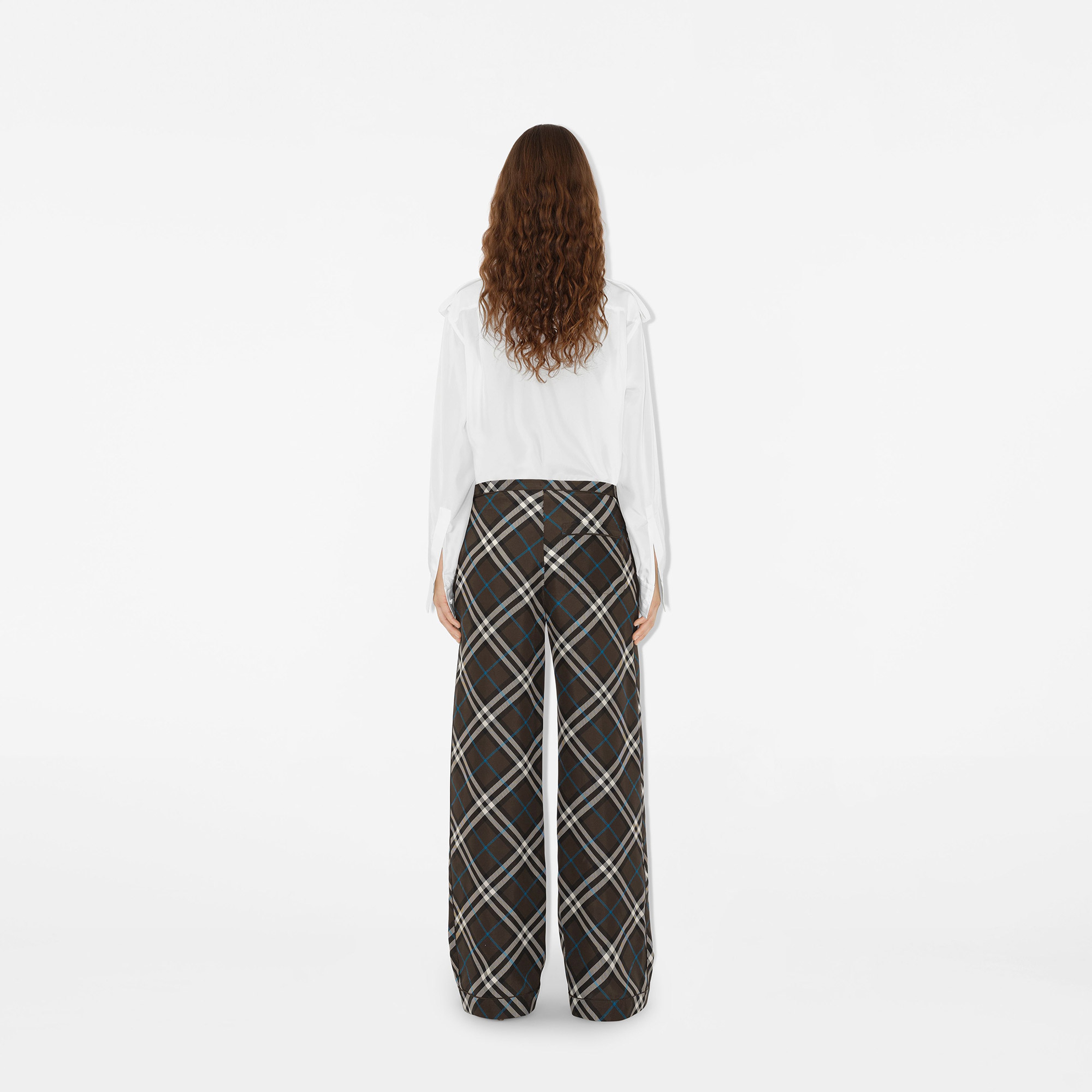 Burberry Kadın Kahverengi Pantolon