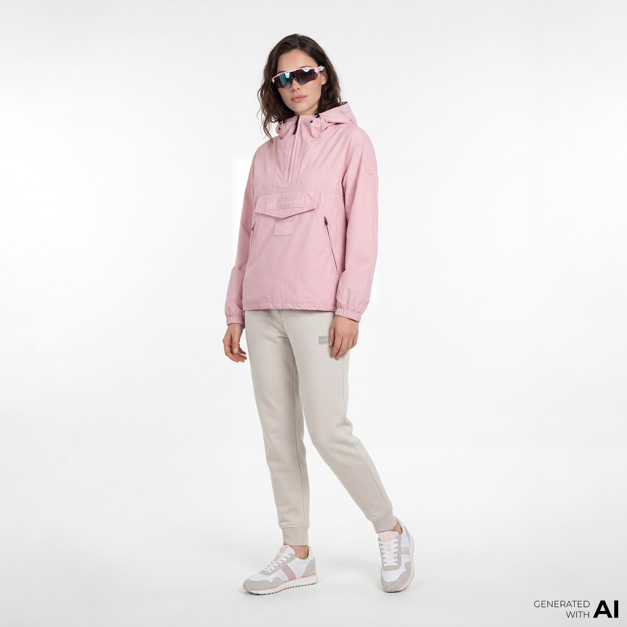 Napapijri M-Box Logo W Kadın Bej Pantolon