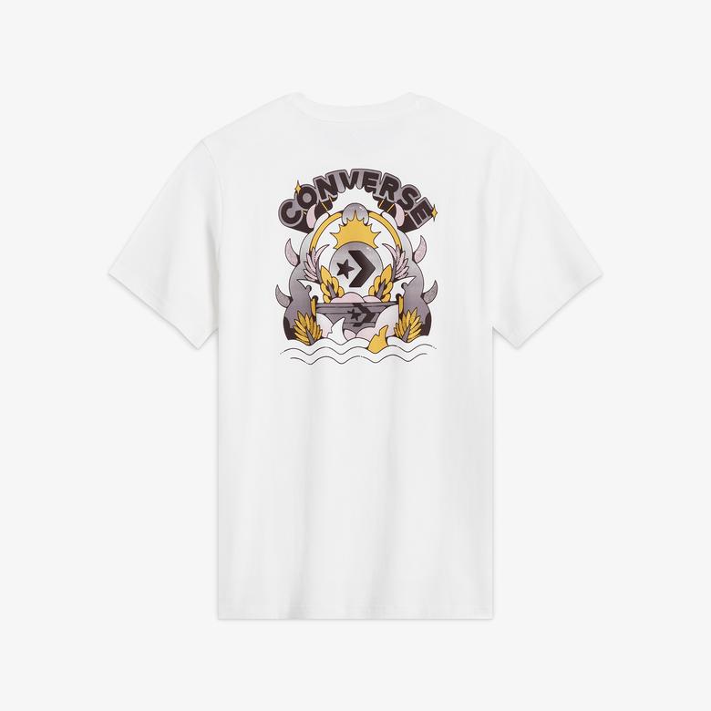 Converse Desert Sunset Erkek Beyaz T-Shirt