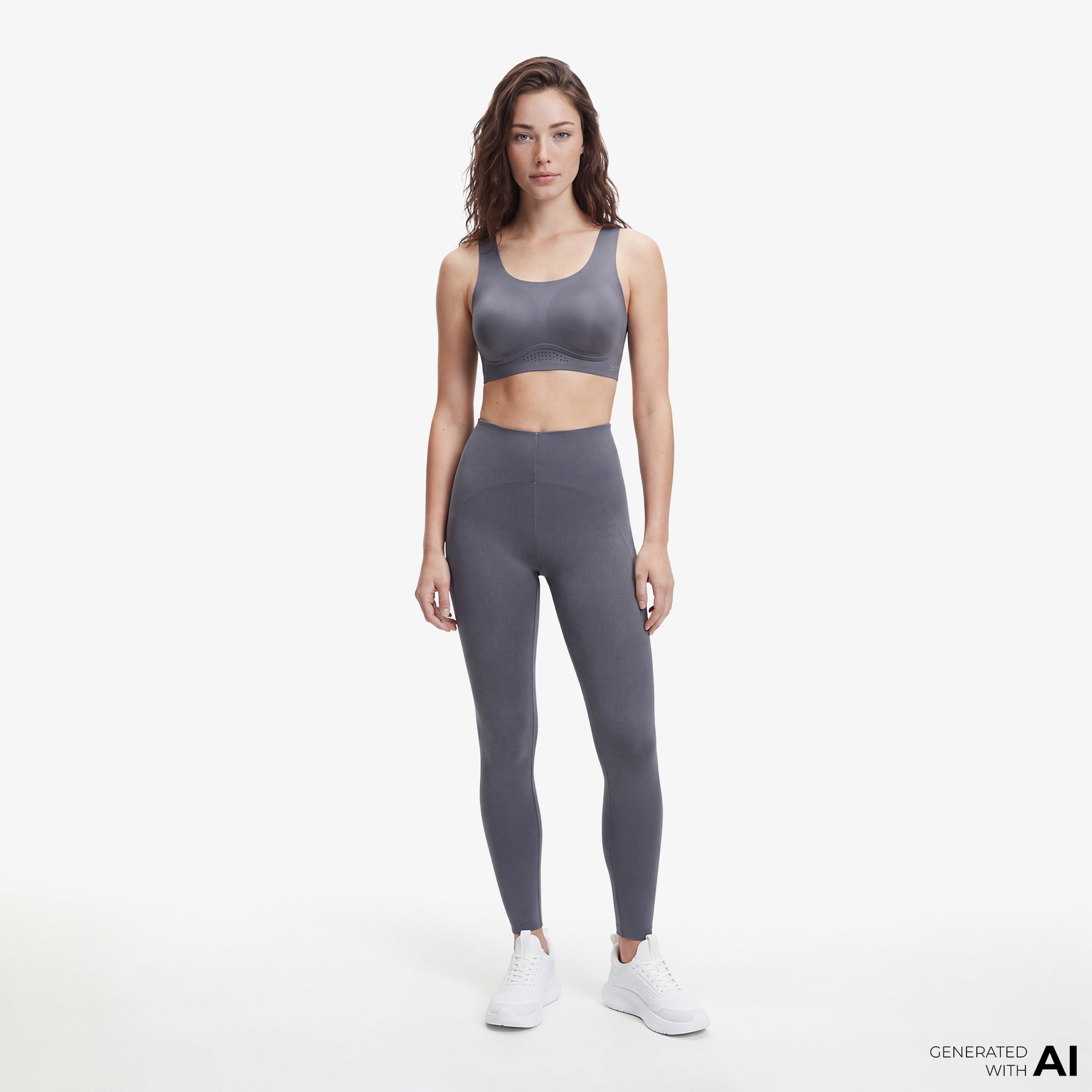 Calvin Klein Sports High Support Kadın Mavi Bra