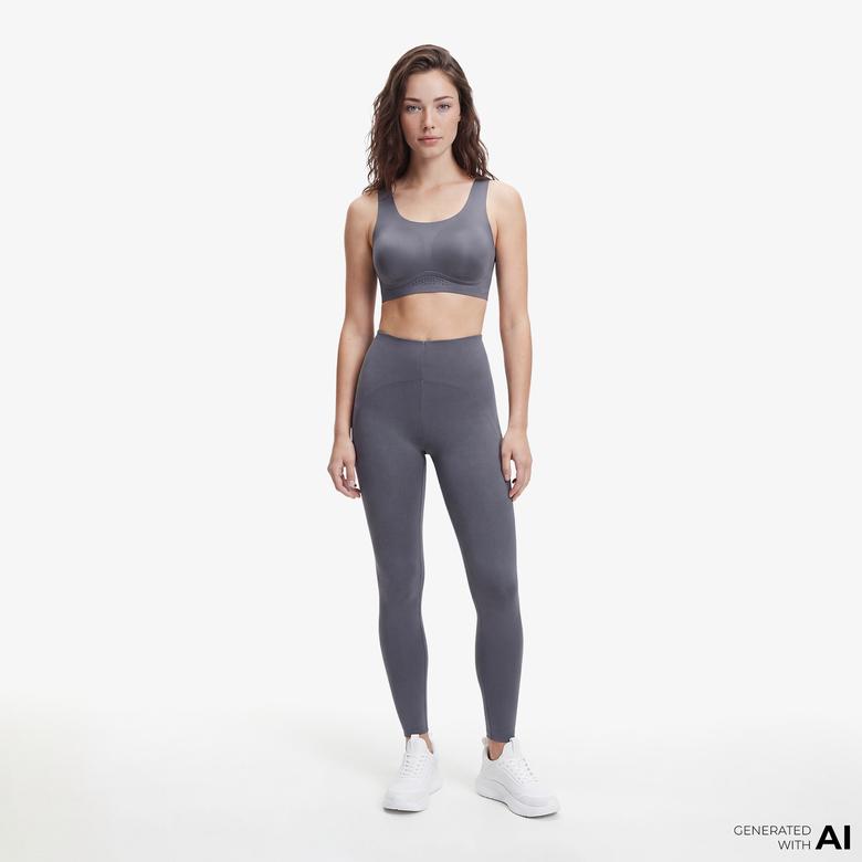 Calvin Klein Sports High Support Kadın Mavi Bra