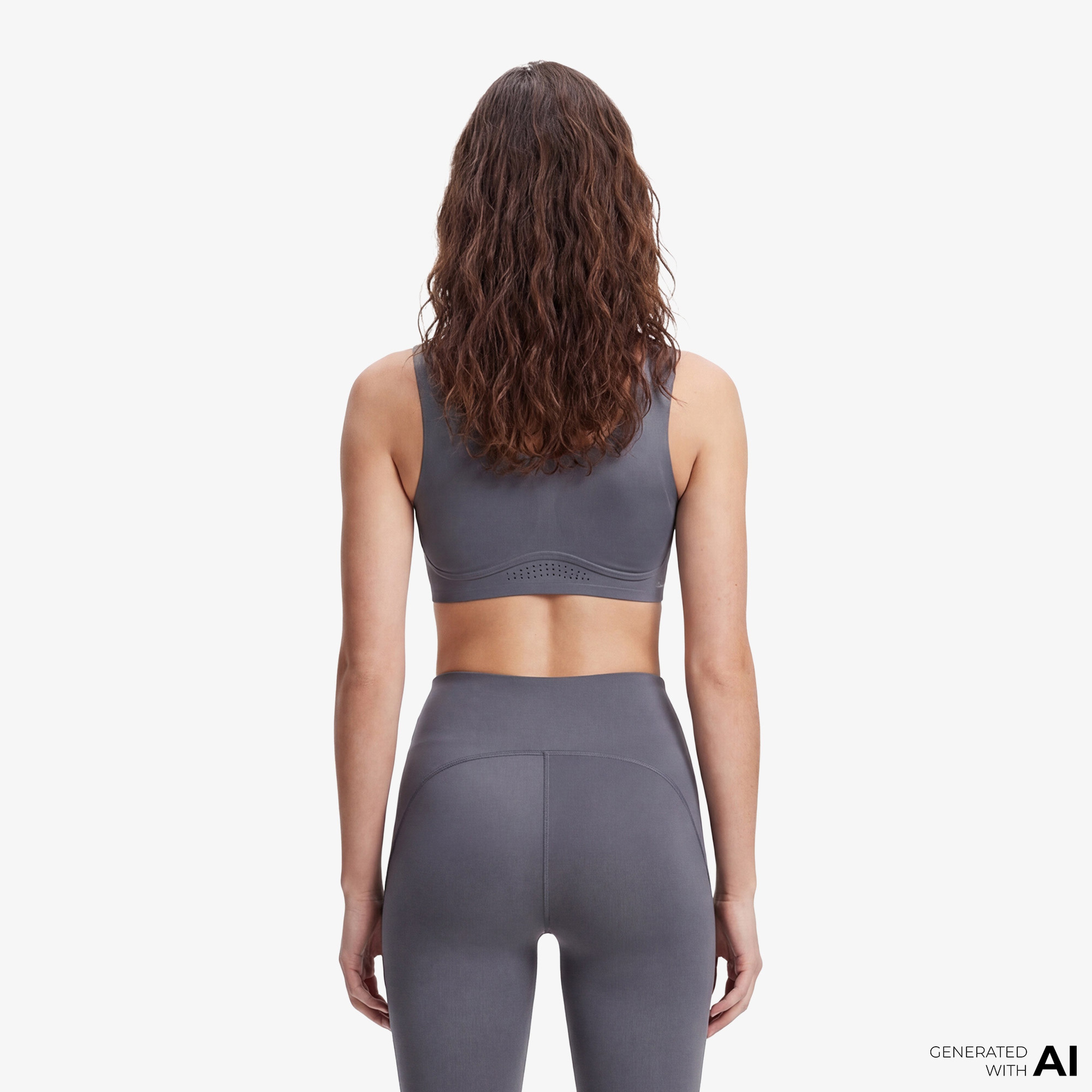 Calvin Klein Sports High Support Kadın Mavi Bra