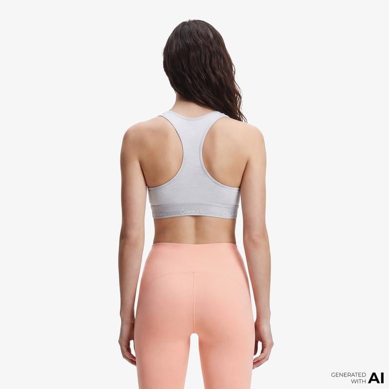 Calvin Klein Medium Kadın Gri Bra