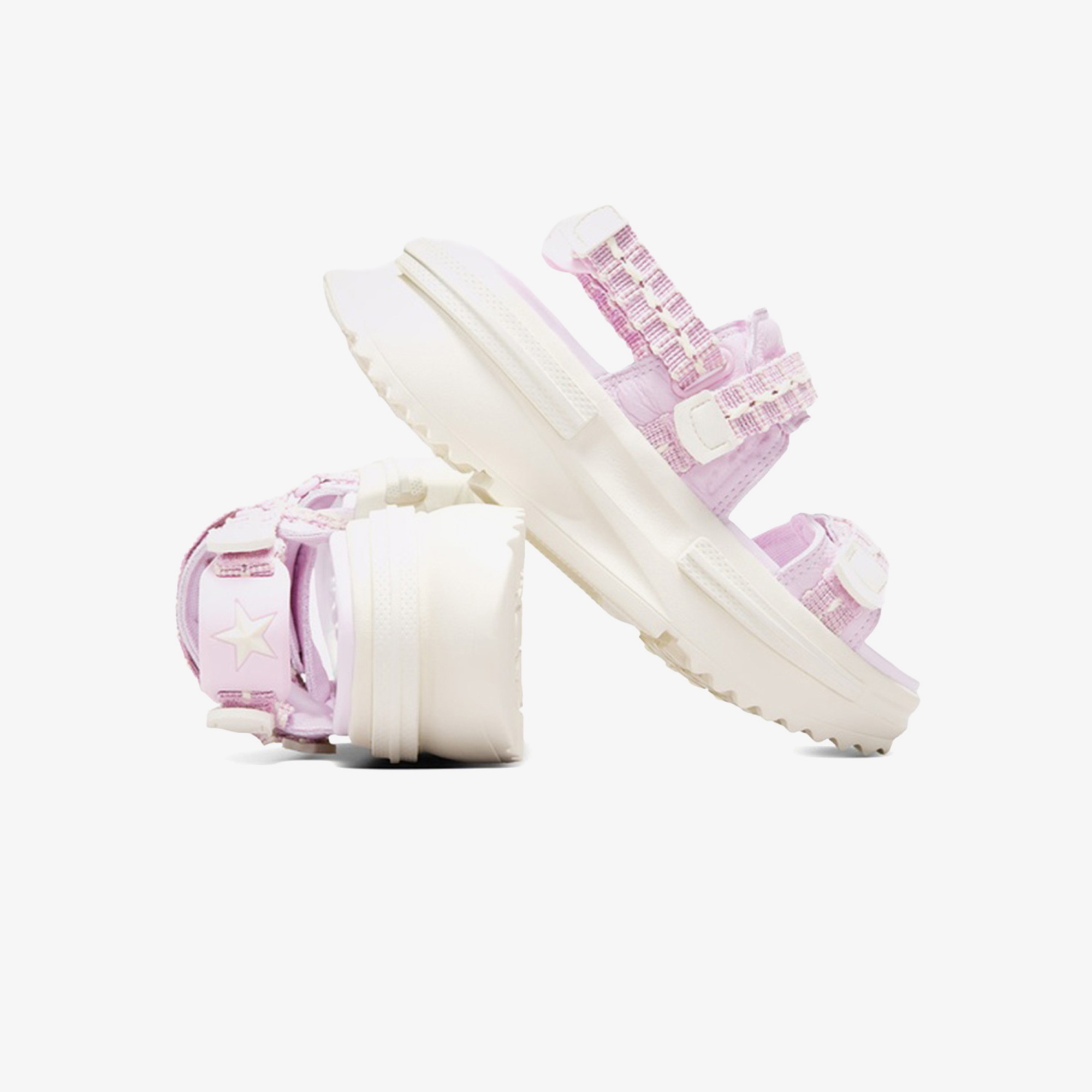 Converse Run Star Utility Cx Unisex Pembe Platform Sandalet