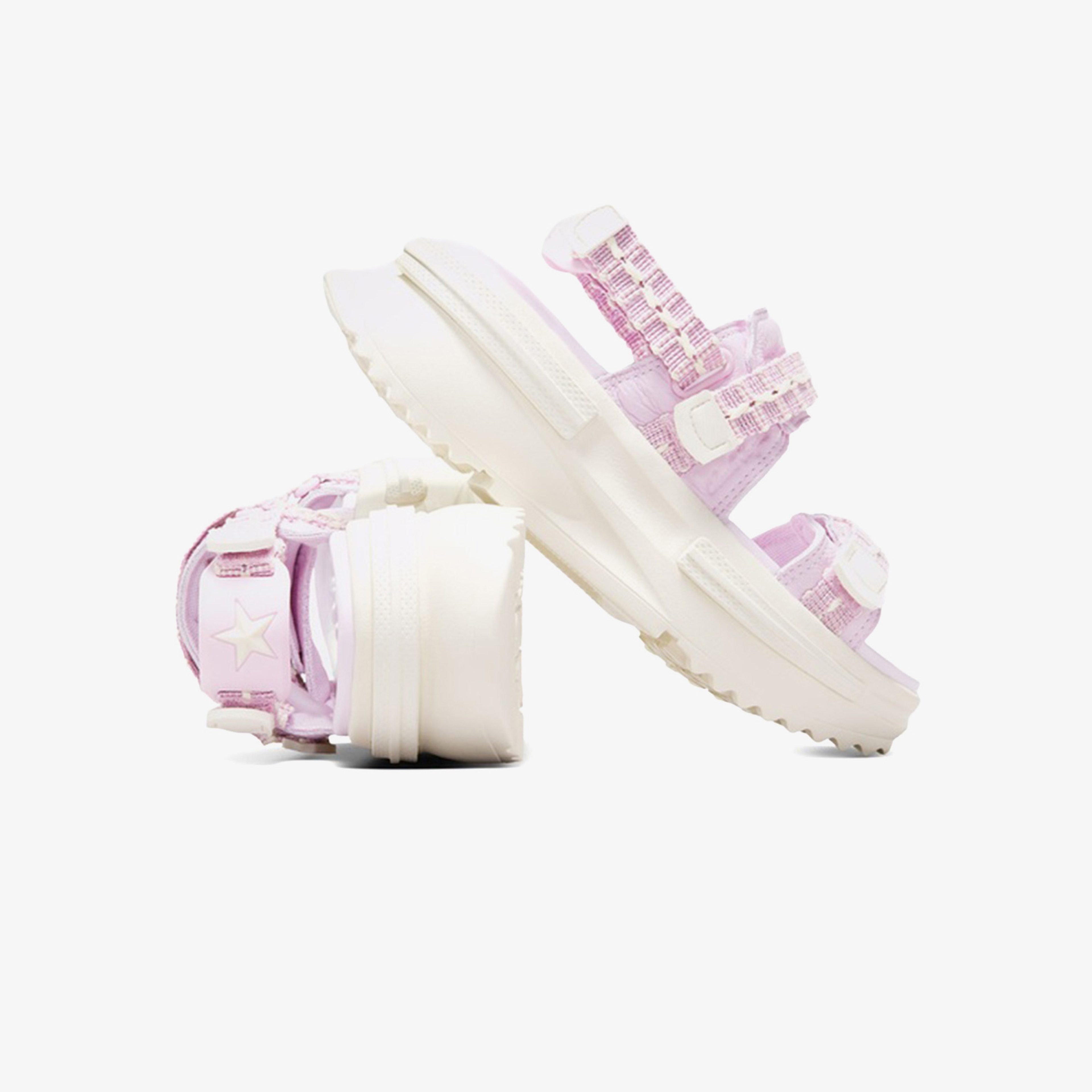 Converse Run Star Utility Cx Unisex Pembe Platform Sandalet