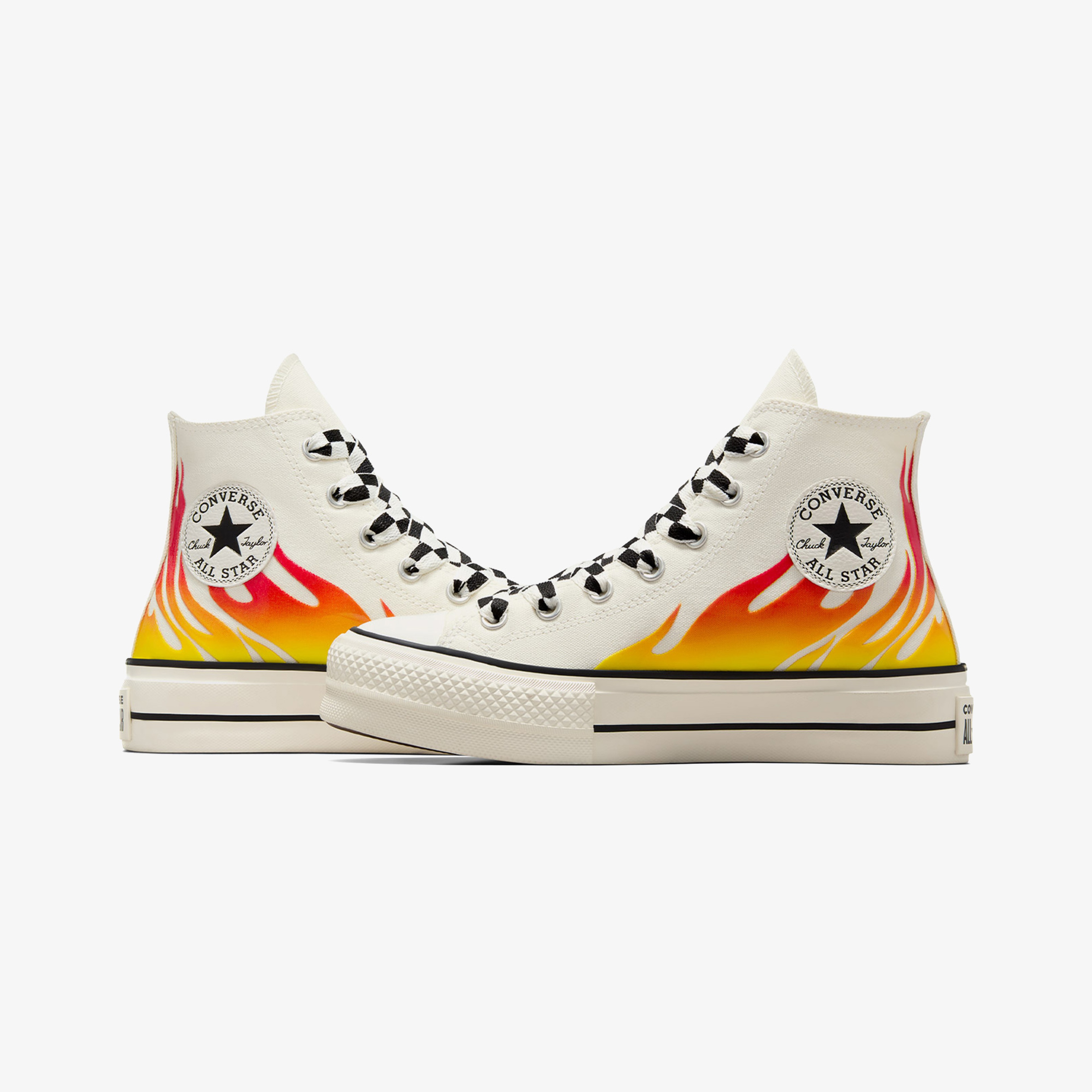 Converse Chuck Taylor All Star Lift Unisex Bej Platform Sneaker