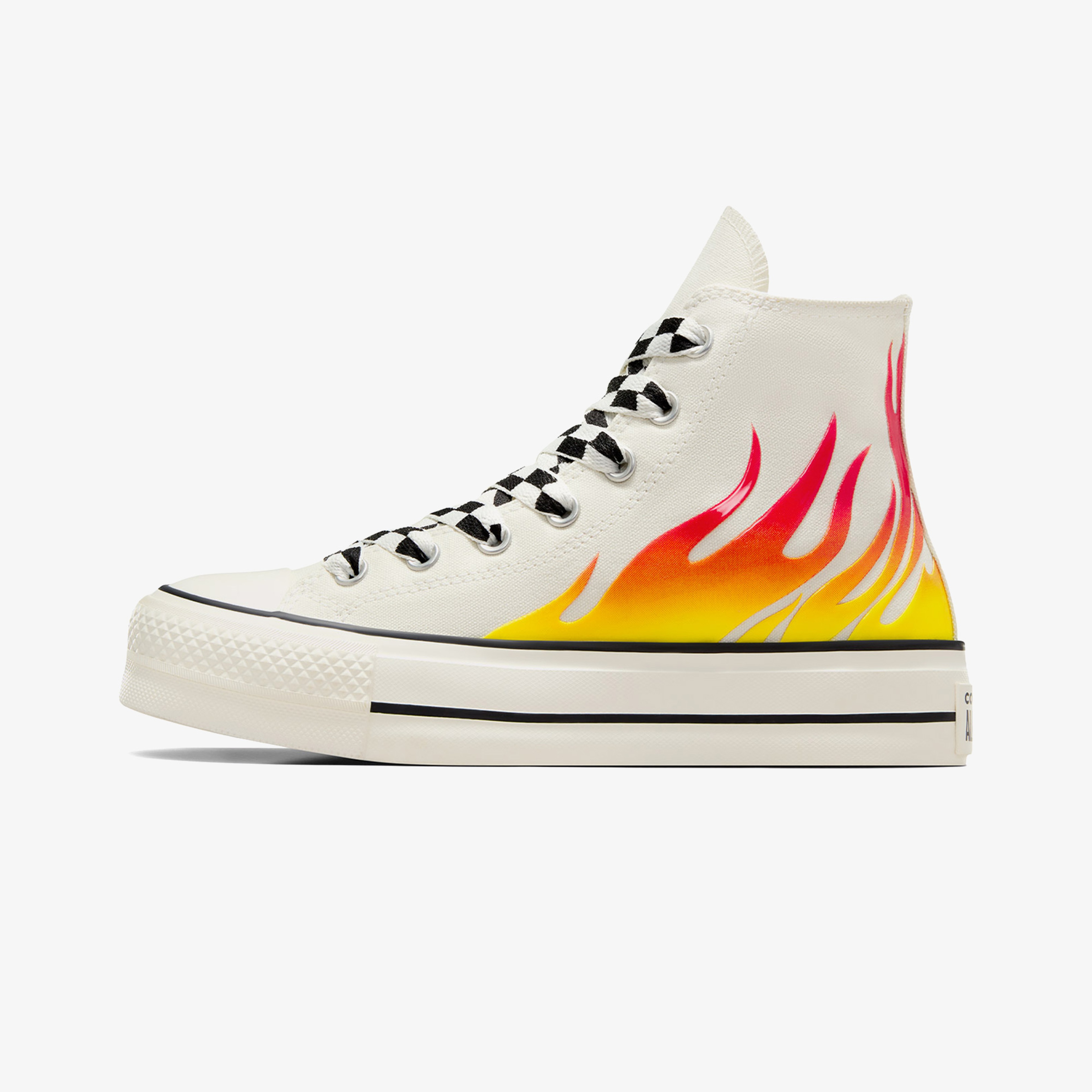 Converse Chuck Taylor All Star Lift Unisex Bej Platform Sneaker