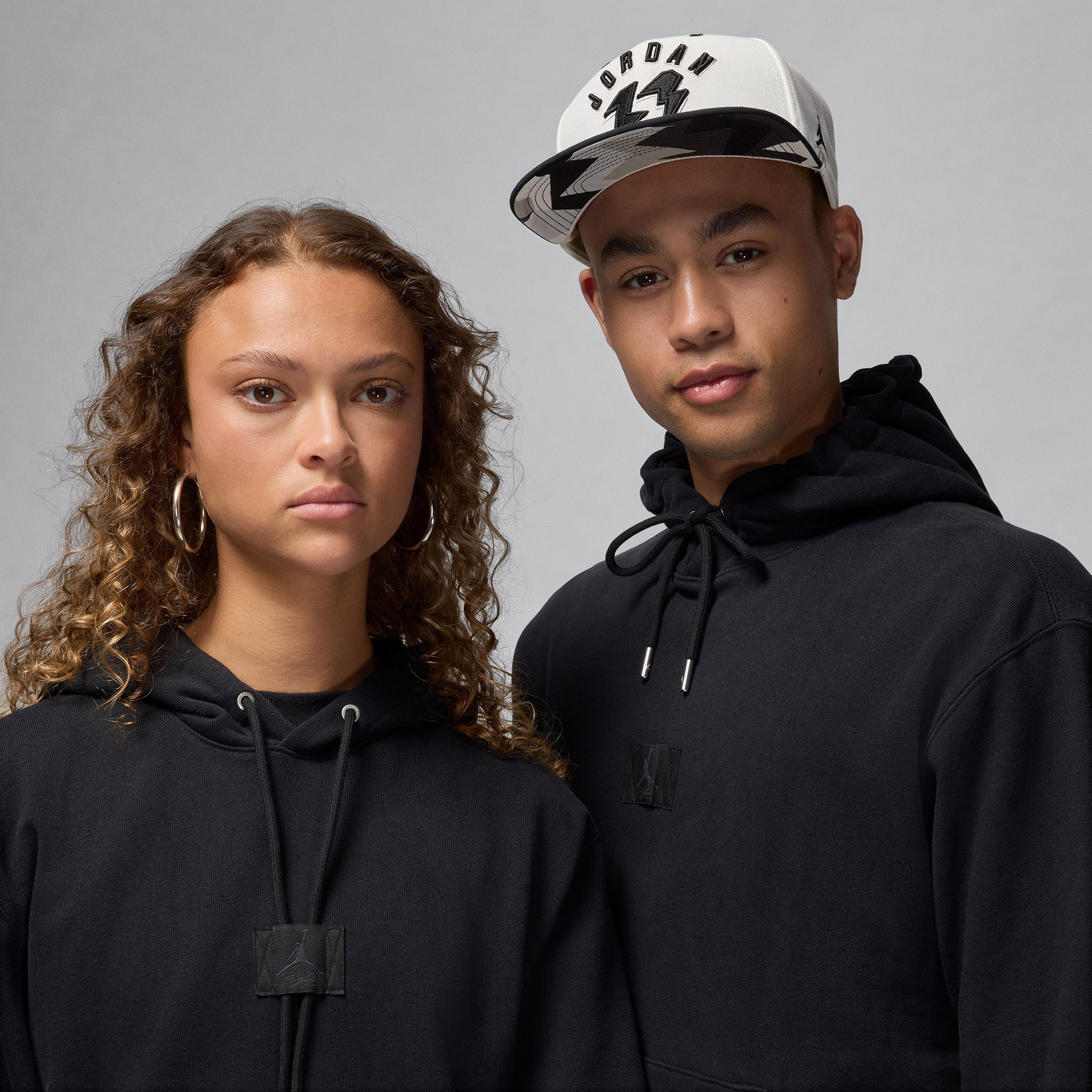 Jordan Flight Fleece Pullover Erkek Siyah Hoodie