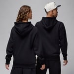 Jordan Flight Fleece Pullover Erkek Siyah Hoodie