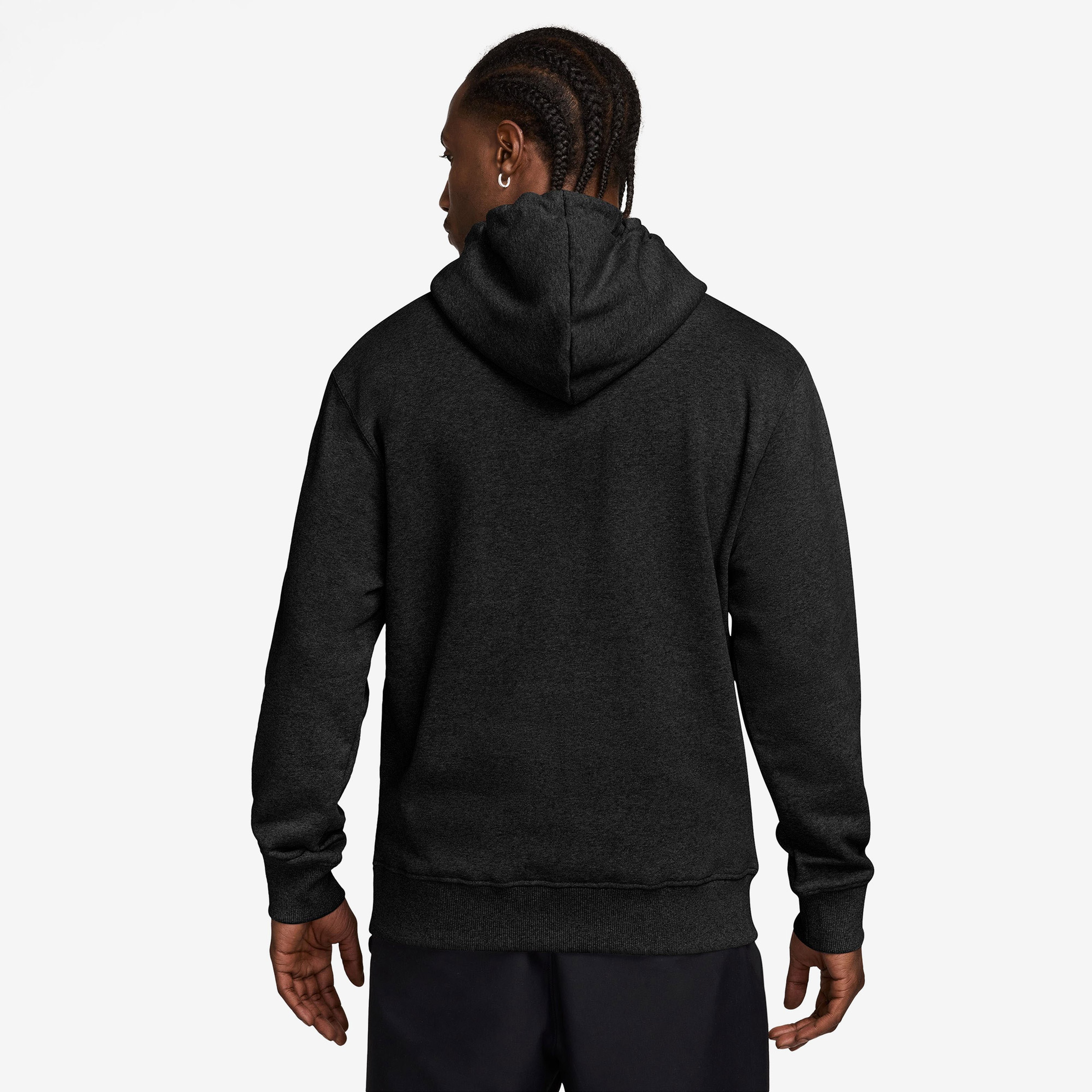 Jordan Flight Fleece Pullover Erkek Siyah Hoodie