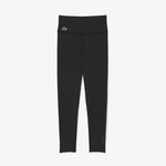 Lacoste Kadın Slim Fit Siyah Tayt