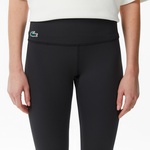Lacoste Kadın Slim Fit Siyah Tayt