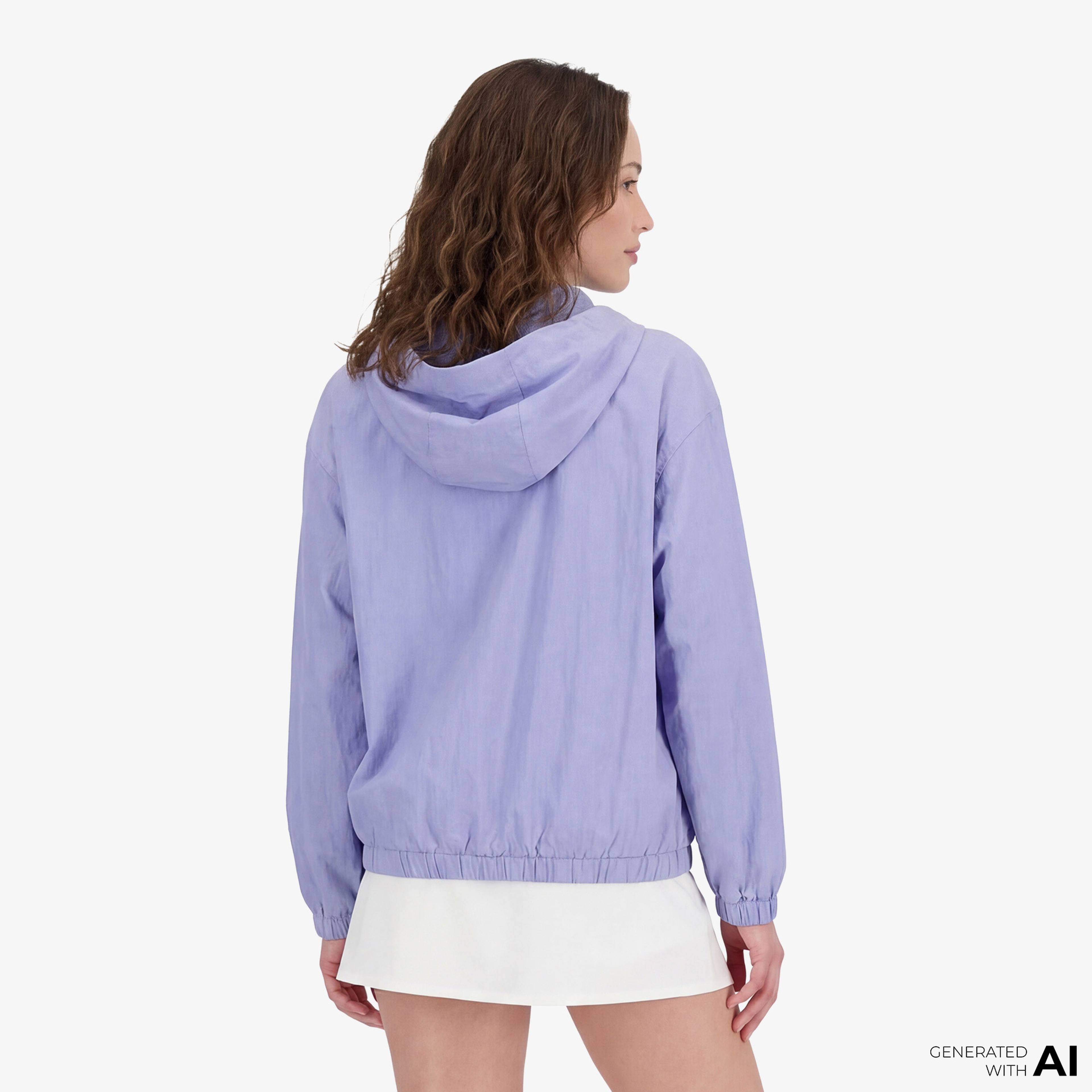 New Balance Lifestyle Kadın Mor Ceket