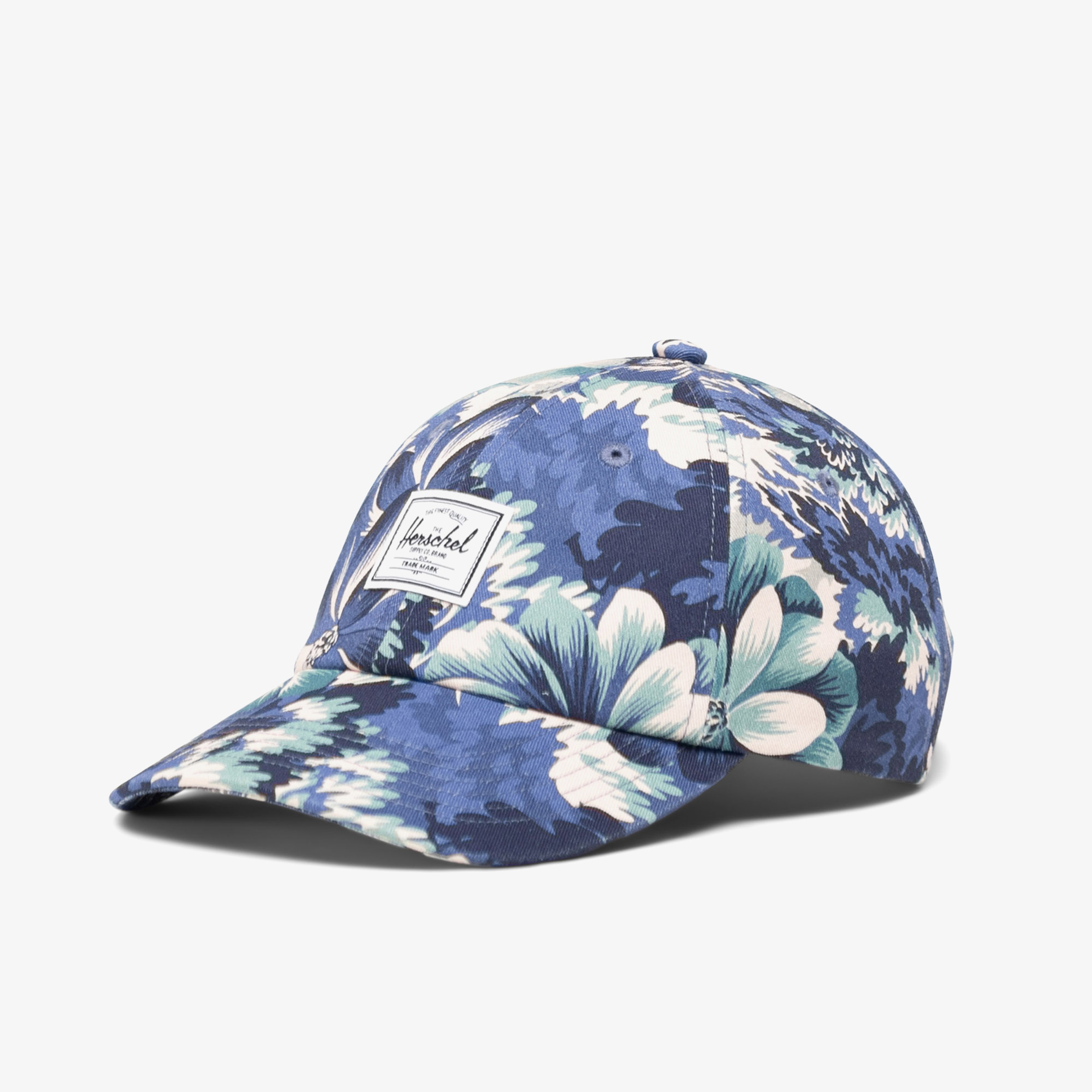 Herschel Sylas Classic Floral Unisex Mavi Şapka