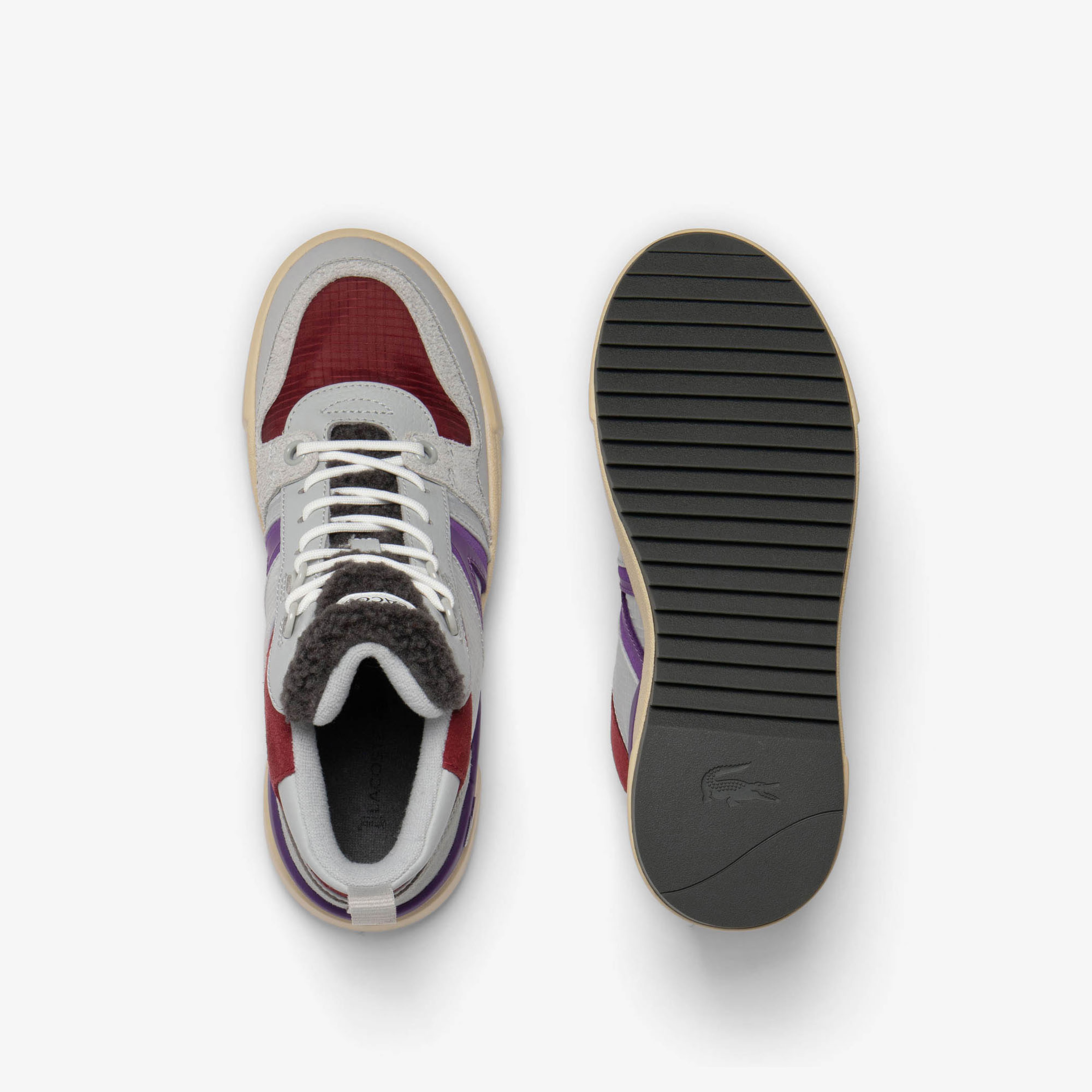 Lacoste L002 Winter Mid Kadın Gri Bot